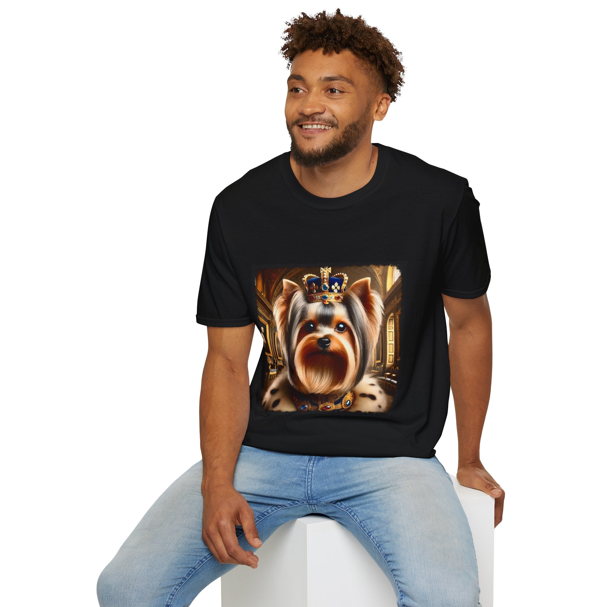 Yorkshire Terrier Royal Drip | Unisex Dog T-Shirt