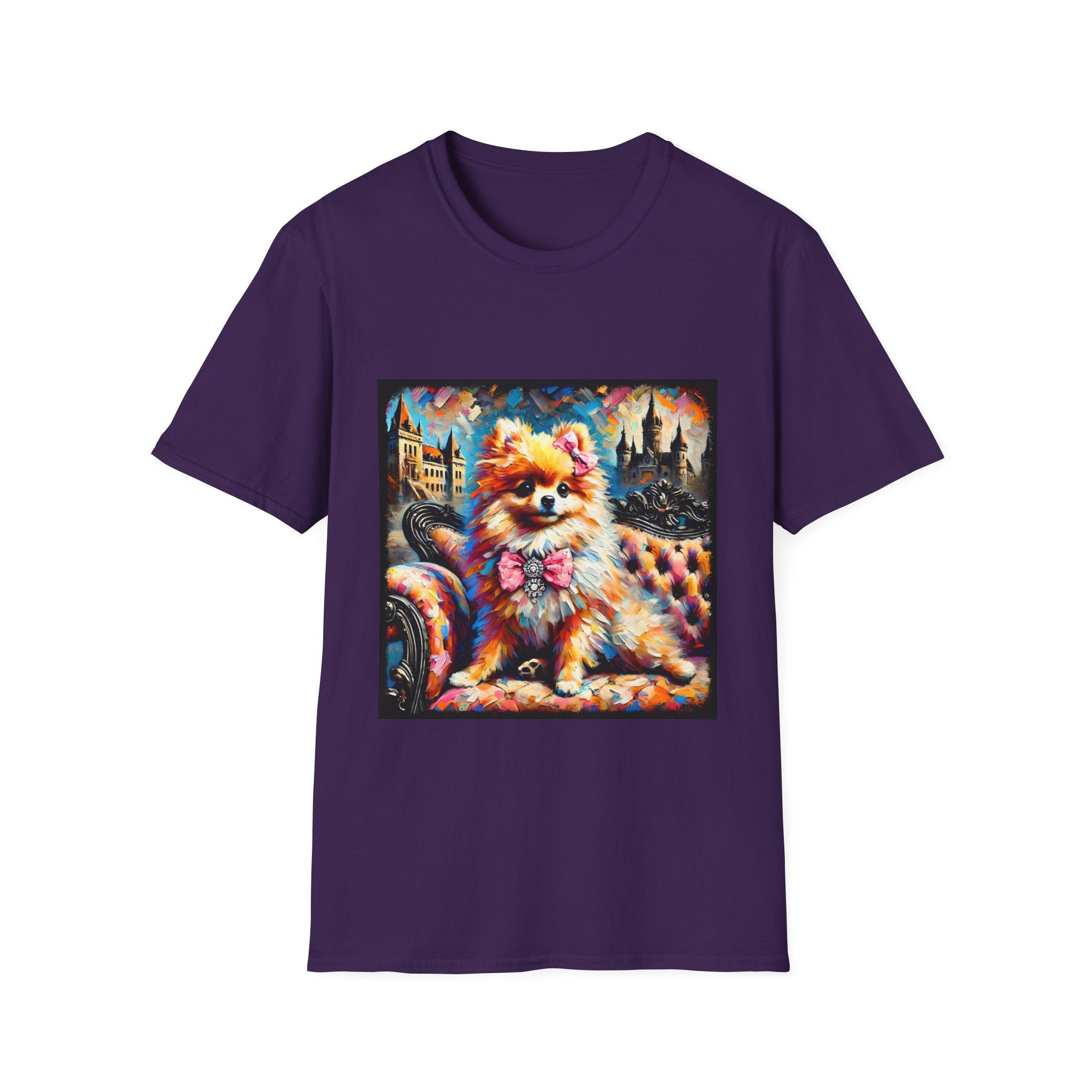 Pomeranian Diamond Princess Classic  | Unisex Dog T-Shirt
