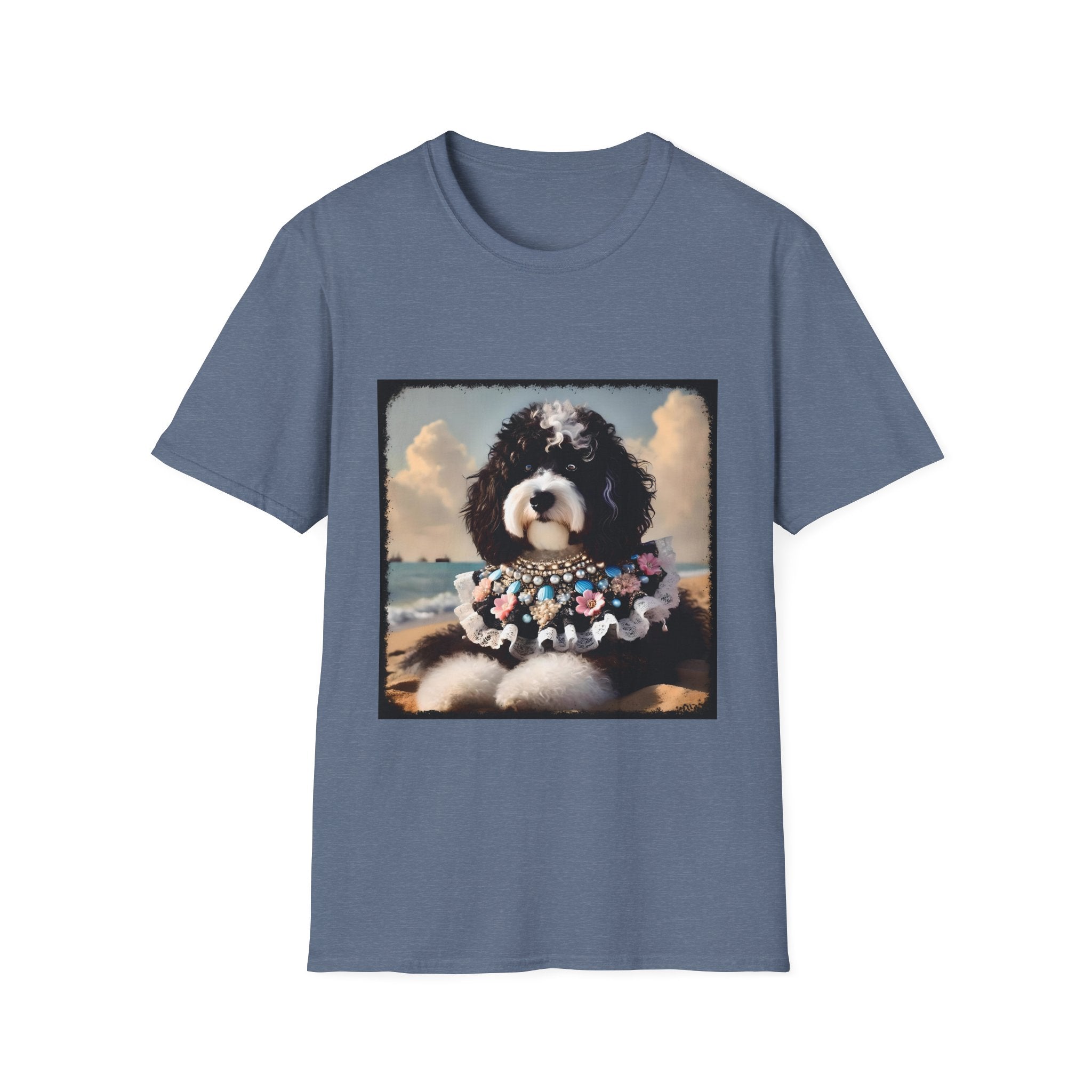 Aussiedoodle Seashell Siren | Unisex Dog T-Shirt