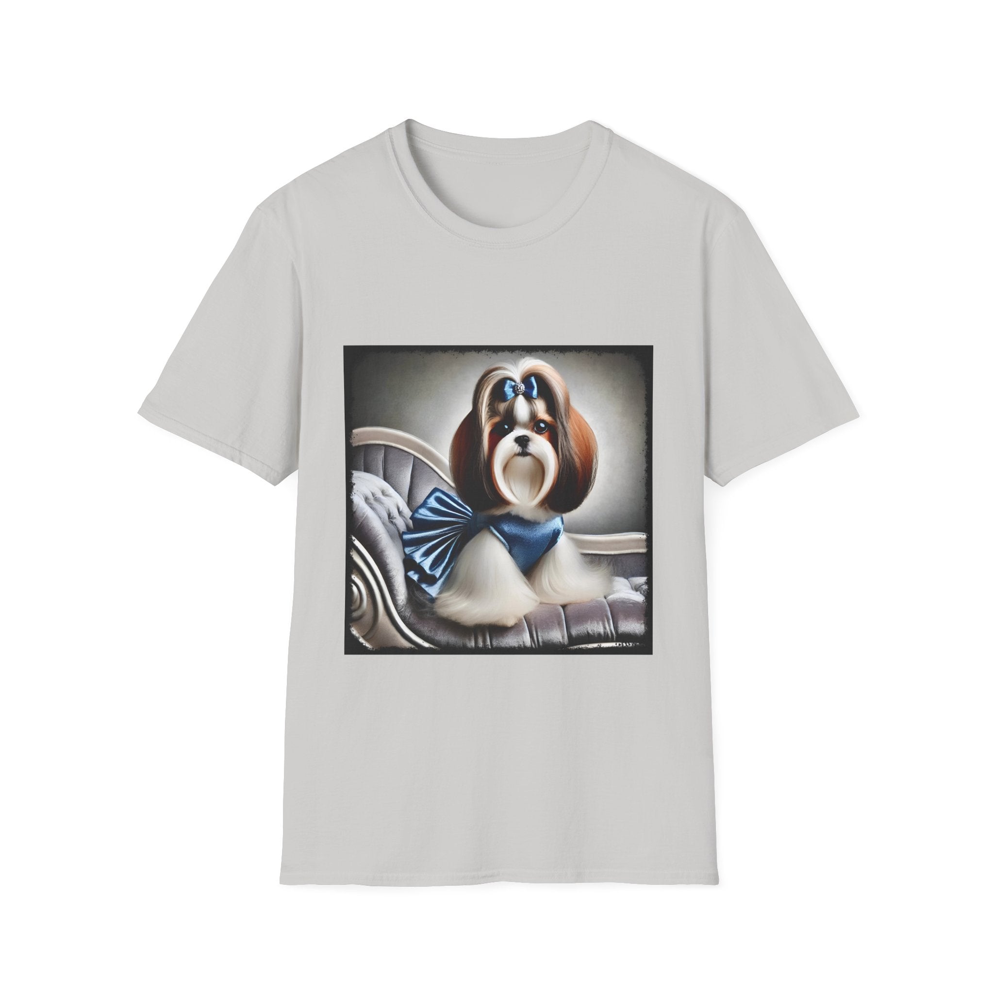 Shih Tzu Blue Belle | Unisex Dog T-Shirt