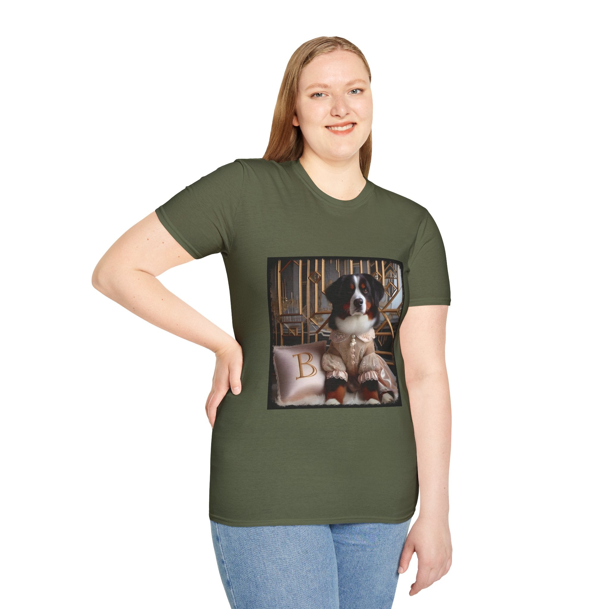 Bernese Mountain Dog Baby Doll | Unisex Dog T-Shirt