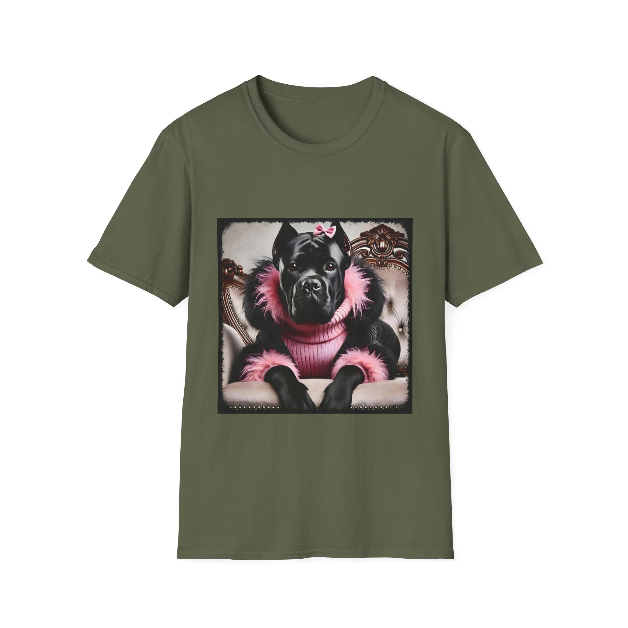 Cane Corso Pink Rebel | Unisex Dog T-Shirt
