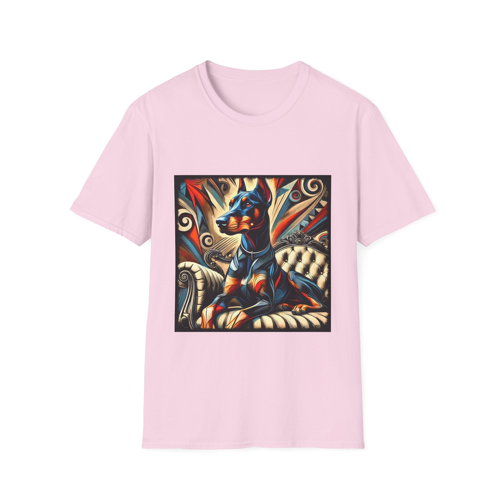 Doberman Pinscher Bold Rebel | Unisex Dog T-Shirt