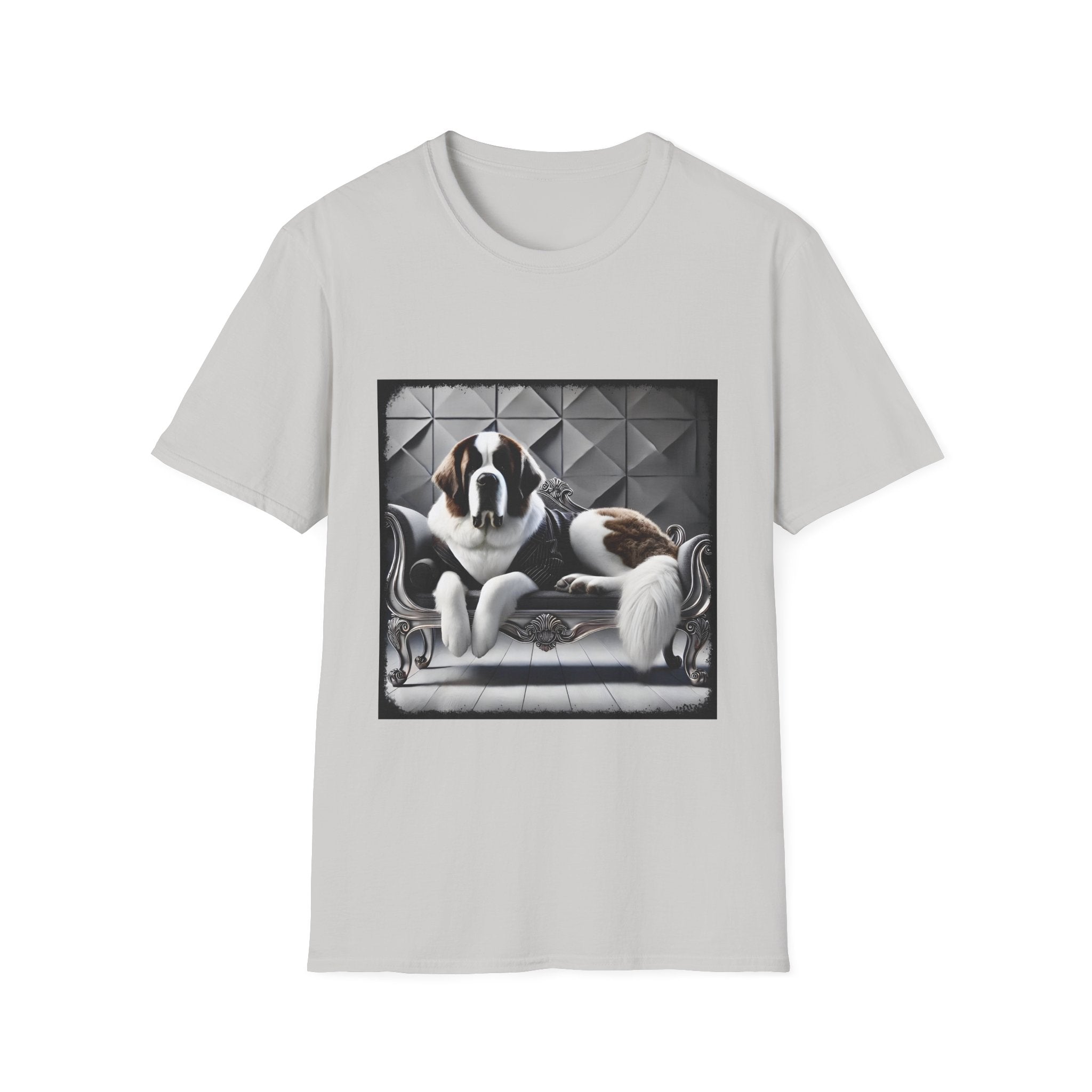 Saint Bernard Tux Luxe | Unisex Dog T-Shirt