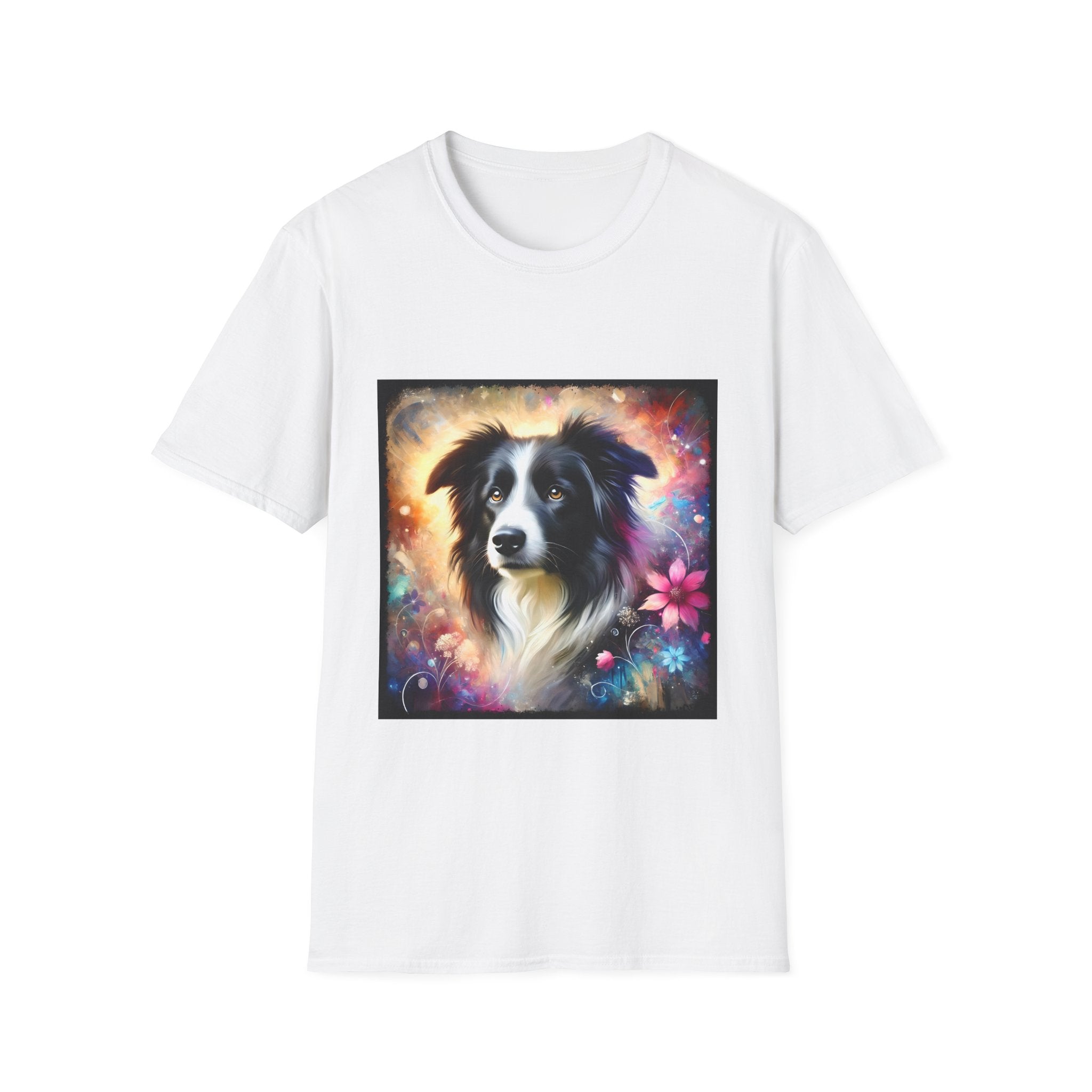 Border Collie Cosmic Dream | Unisex Dog T-Shirt