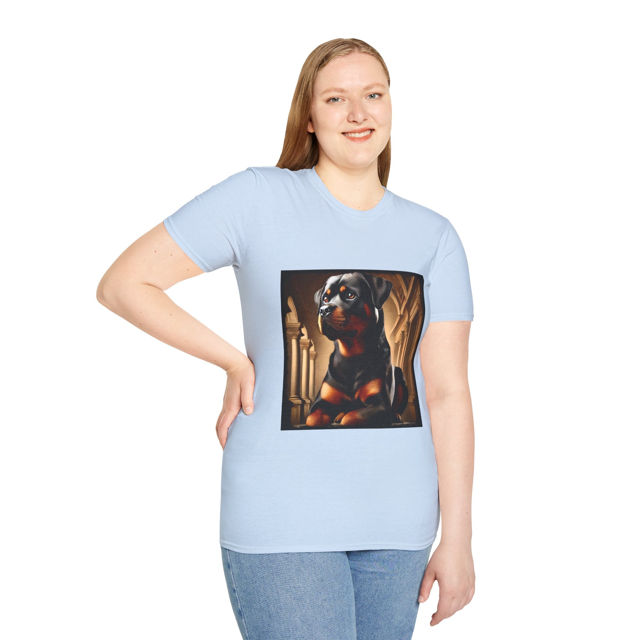Rottweiler Posh Pose | Unisex Dog T-Shirt