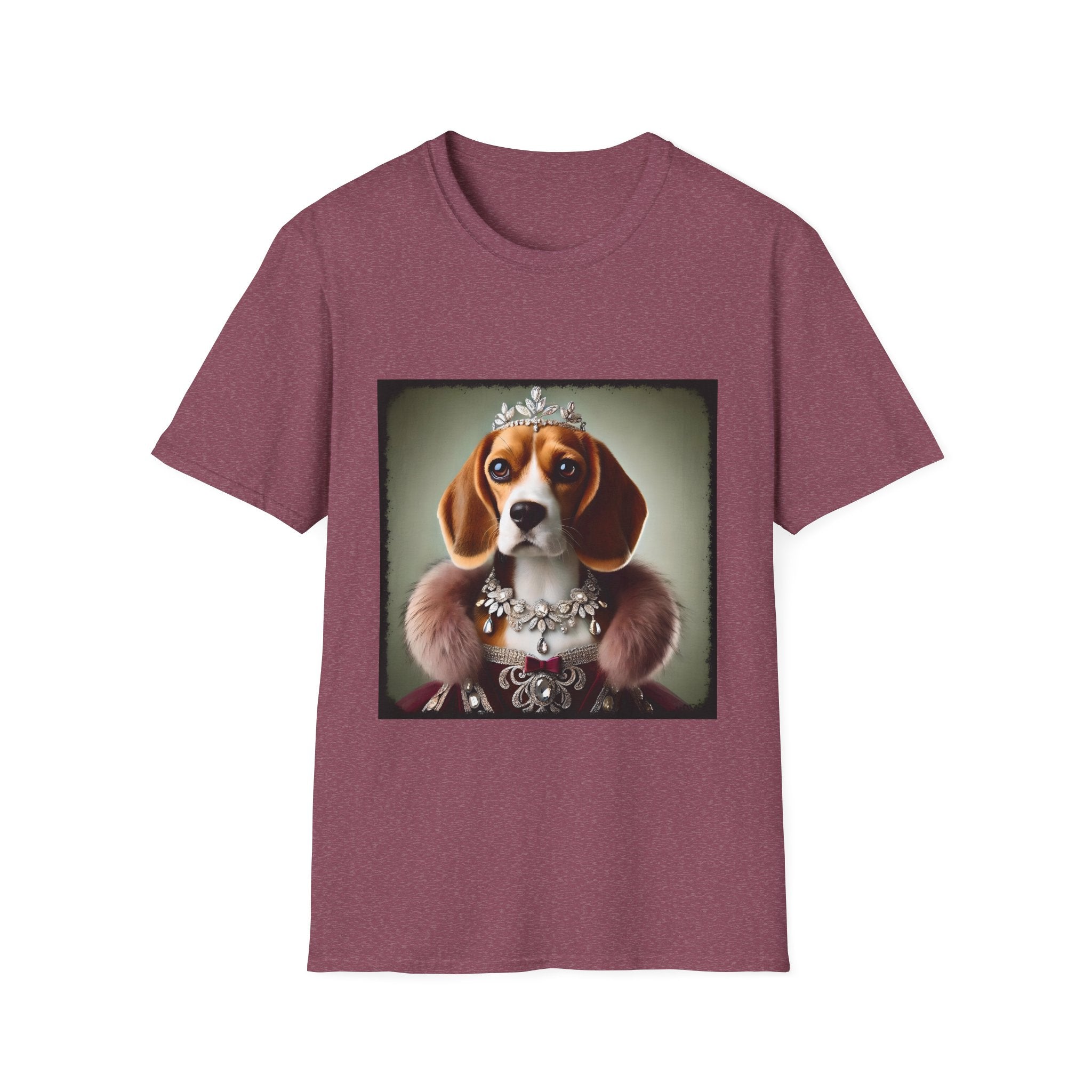 Beagle Regal Heiress | Unisex Dog T-Shirt