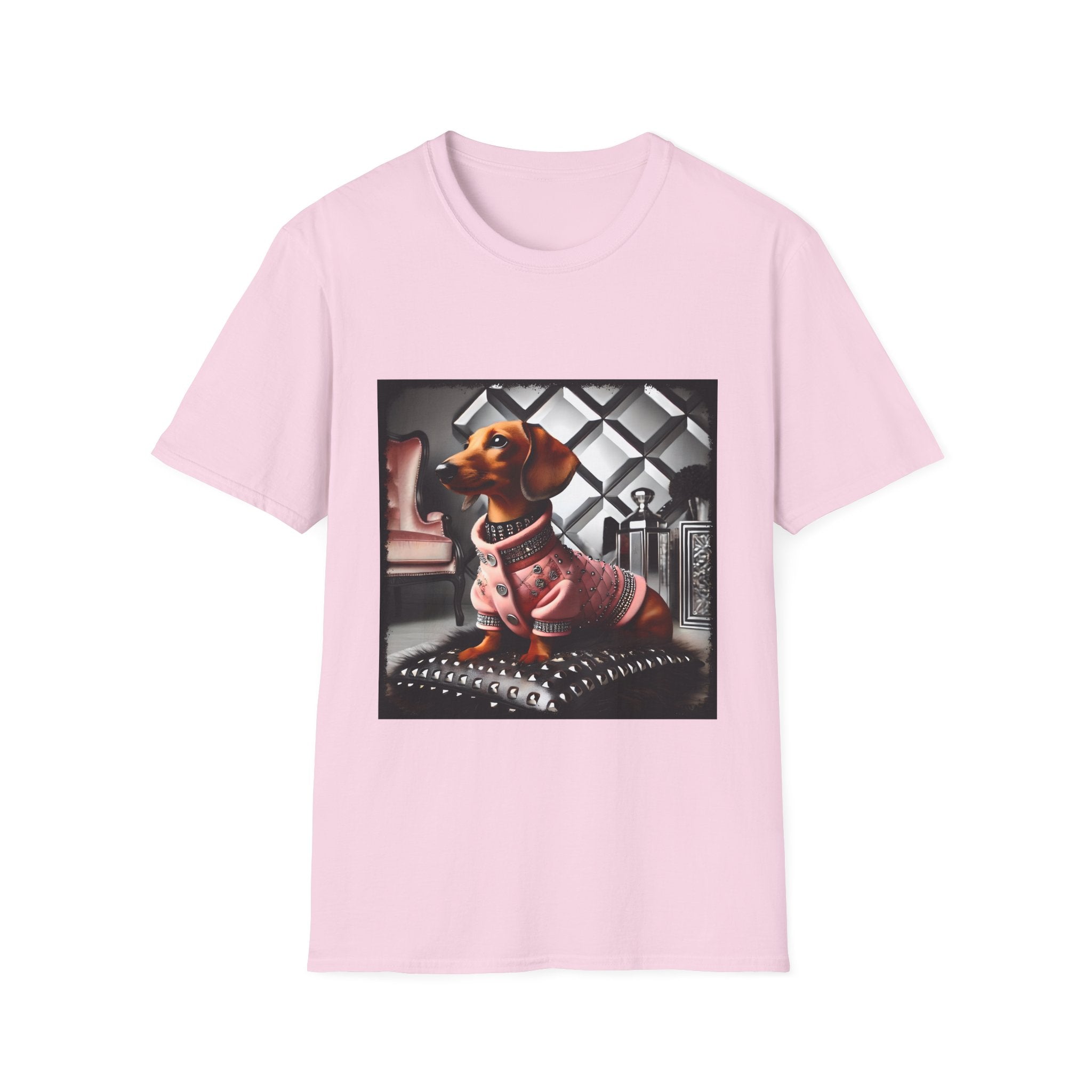 Dachshund Glam Icon | Unisex Dog T-Shirt