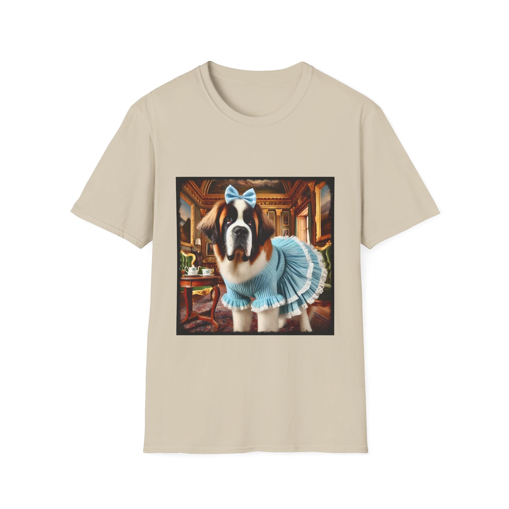 Saint Bernard Pampered Pup | Unisex Dog T-Shirt