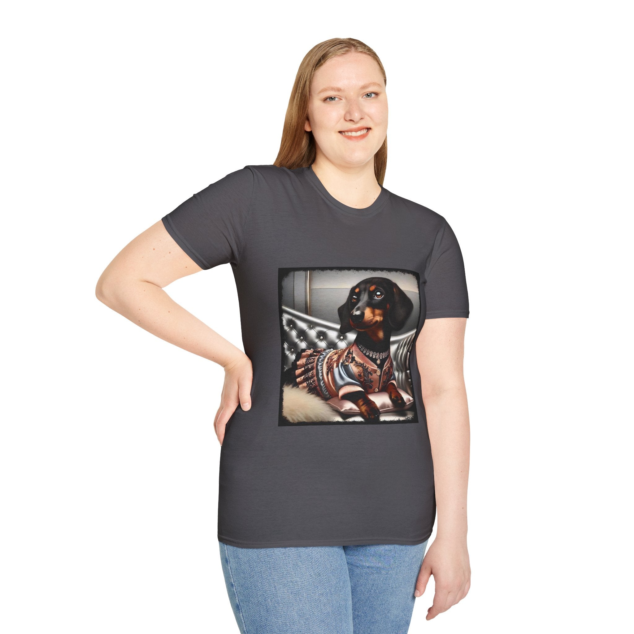 Dachshund Luxe Belle | Unisex Dog T-Shirt