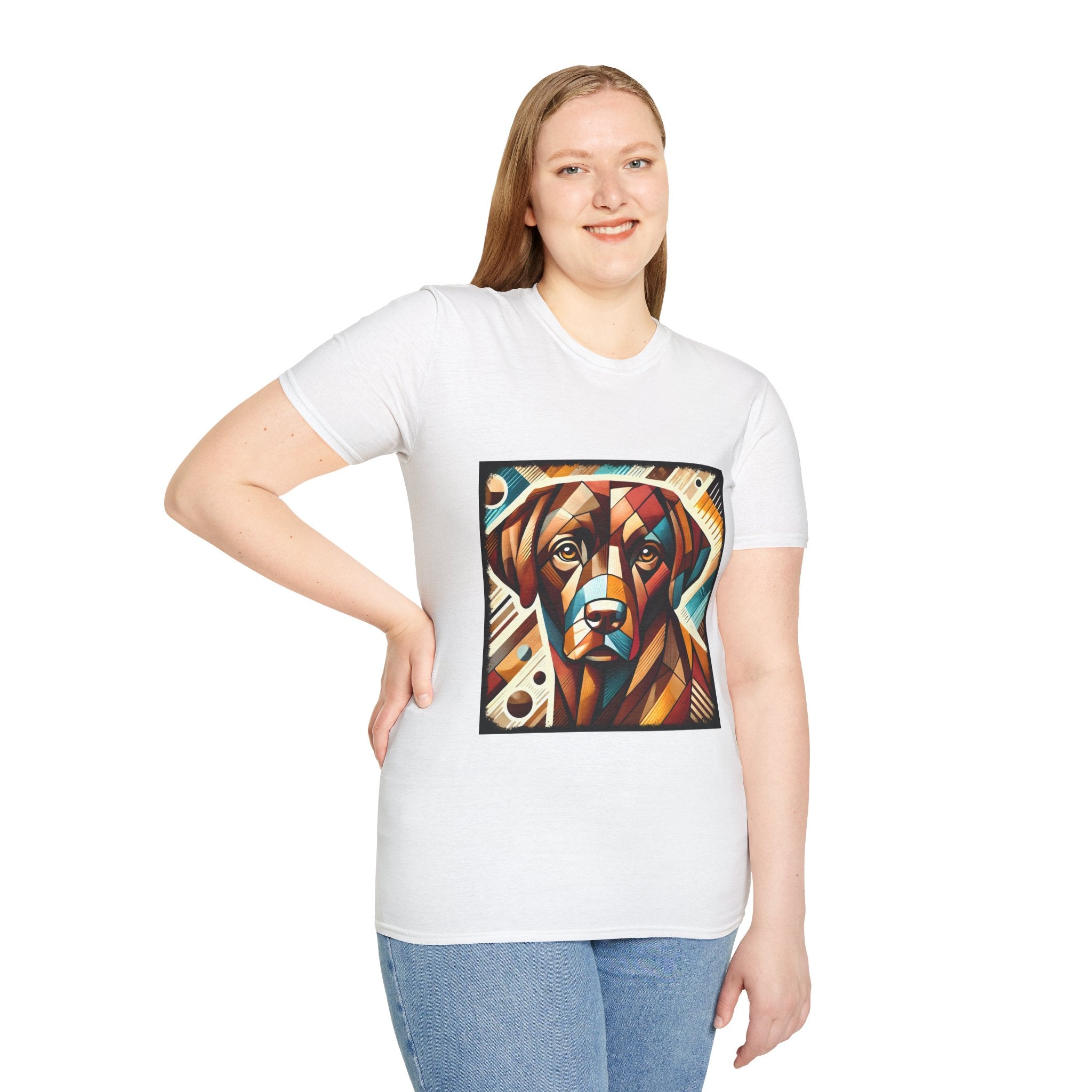 Labrador Retriever Bold Geometric | Unisex Dog T-Shirt