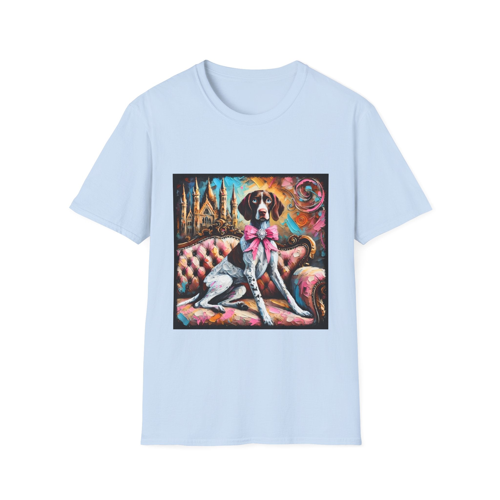 German Shorthaired Pointer Diamond Princess Classic | Unisex Dog T-Shirt