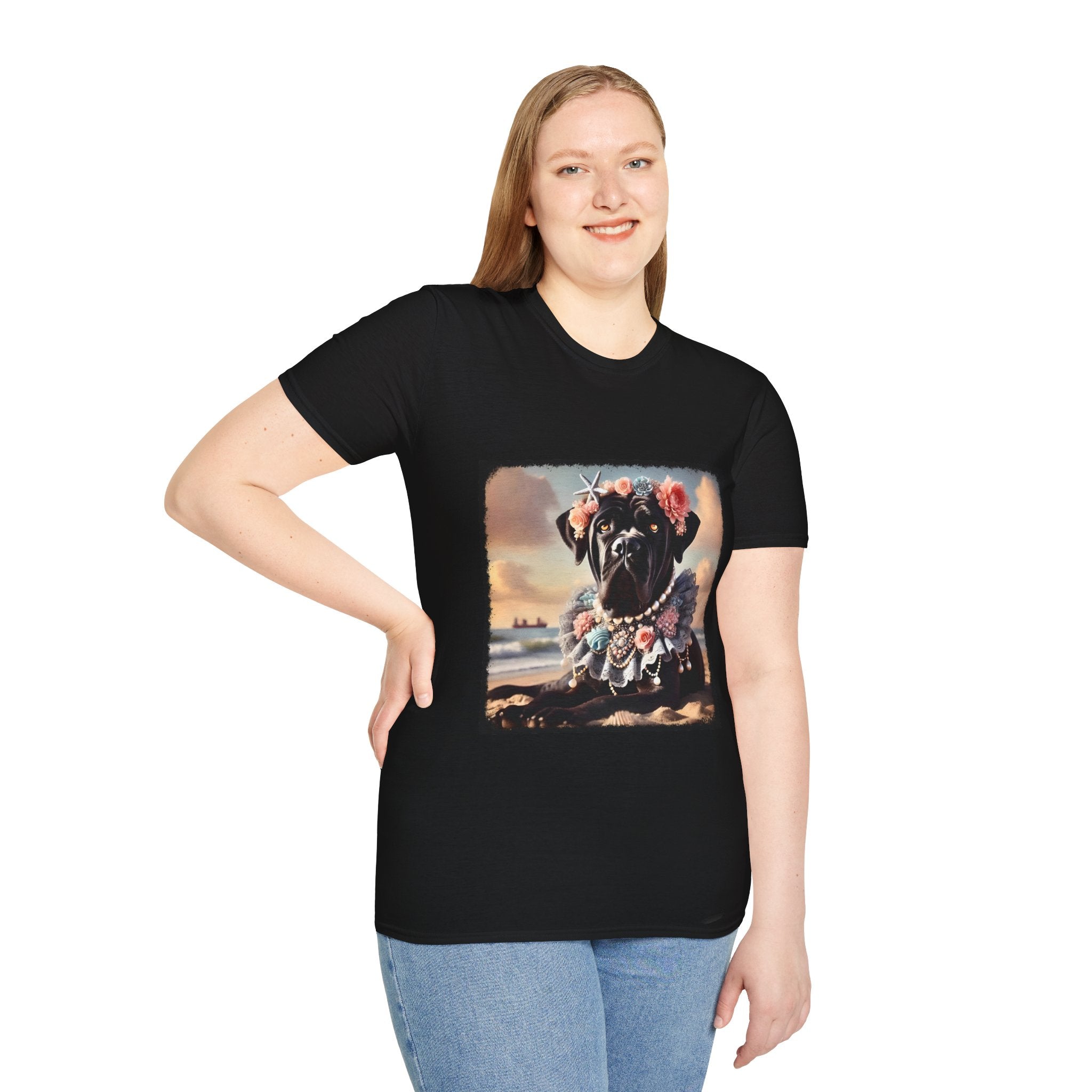 Cane Corso Beach Beauty | Unisex Dog T-Shirt