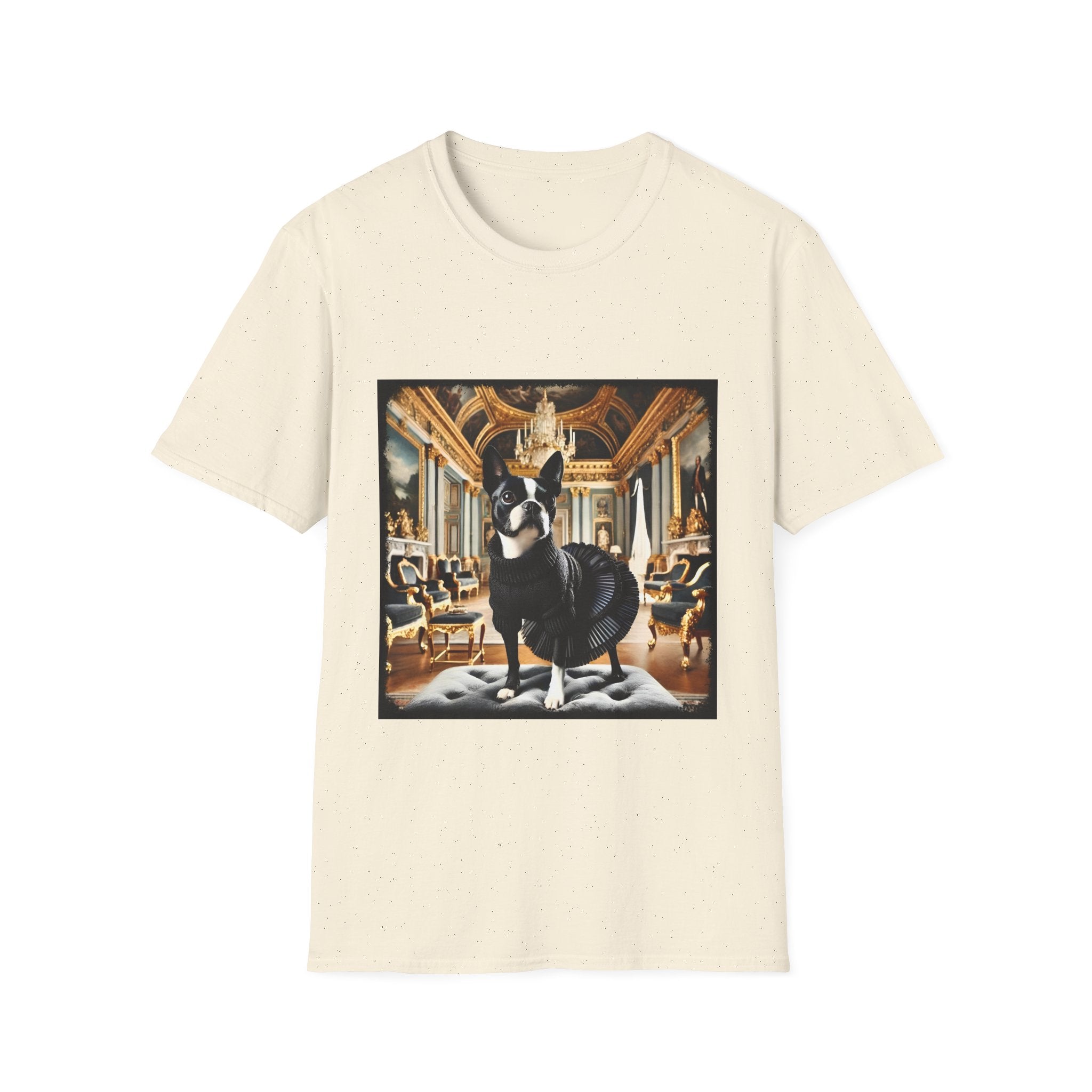 Boston Terrier Priveleged Pup | Unisex Dog T-Shirt
