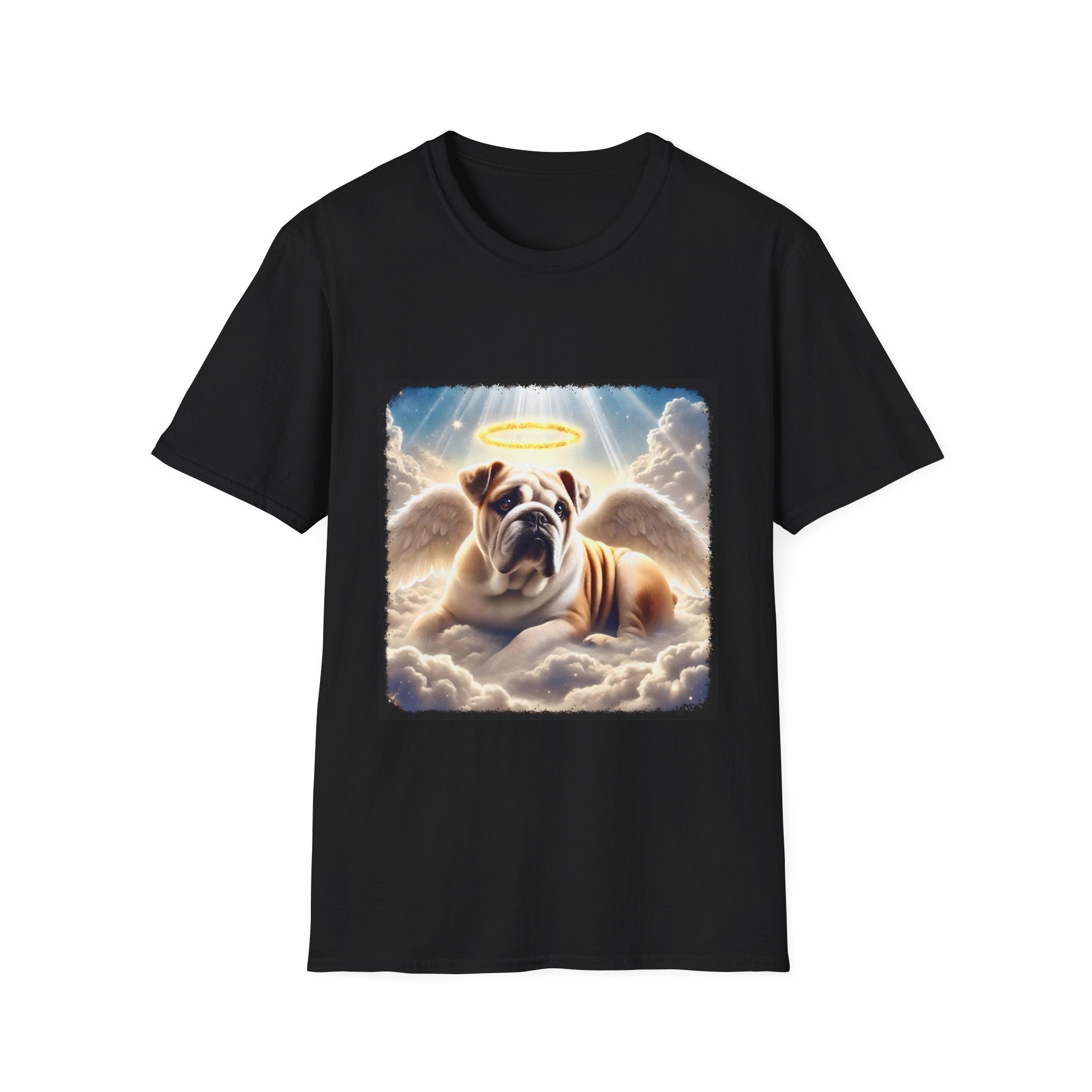 Bulldog Heavenly Angel | Unisex Dog T-Shirt