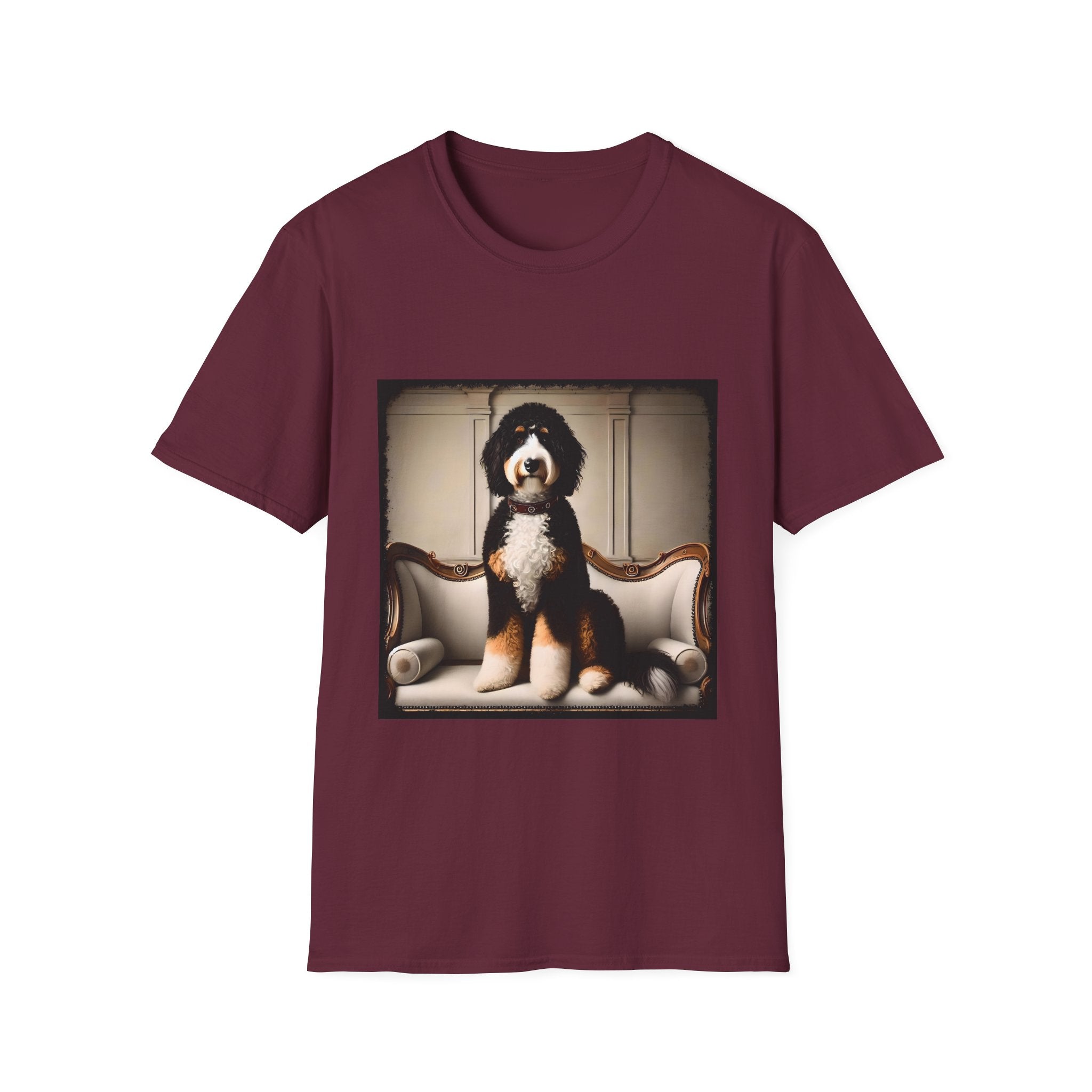 Bernedoodle Poised Posh | Unisex Dog T-Shirt