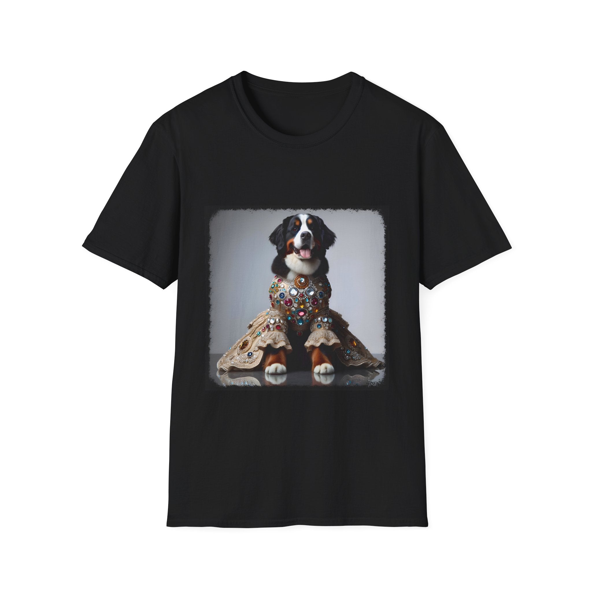 Bernese Mountain Dog Luxe Treasure | Unisex Dog T-Shirt