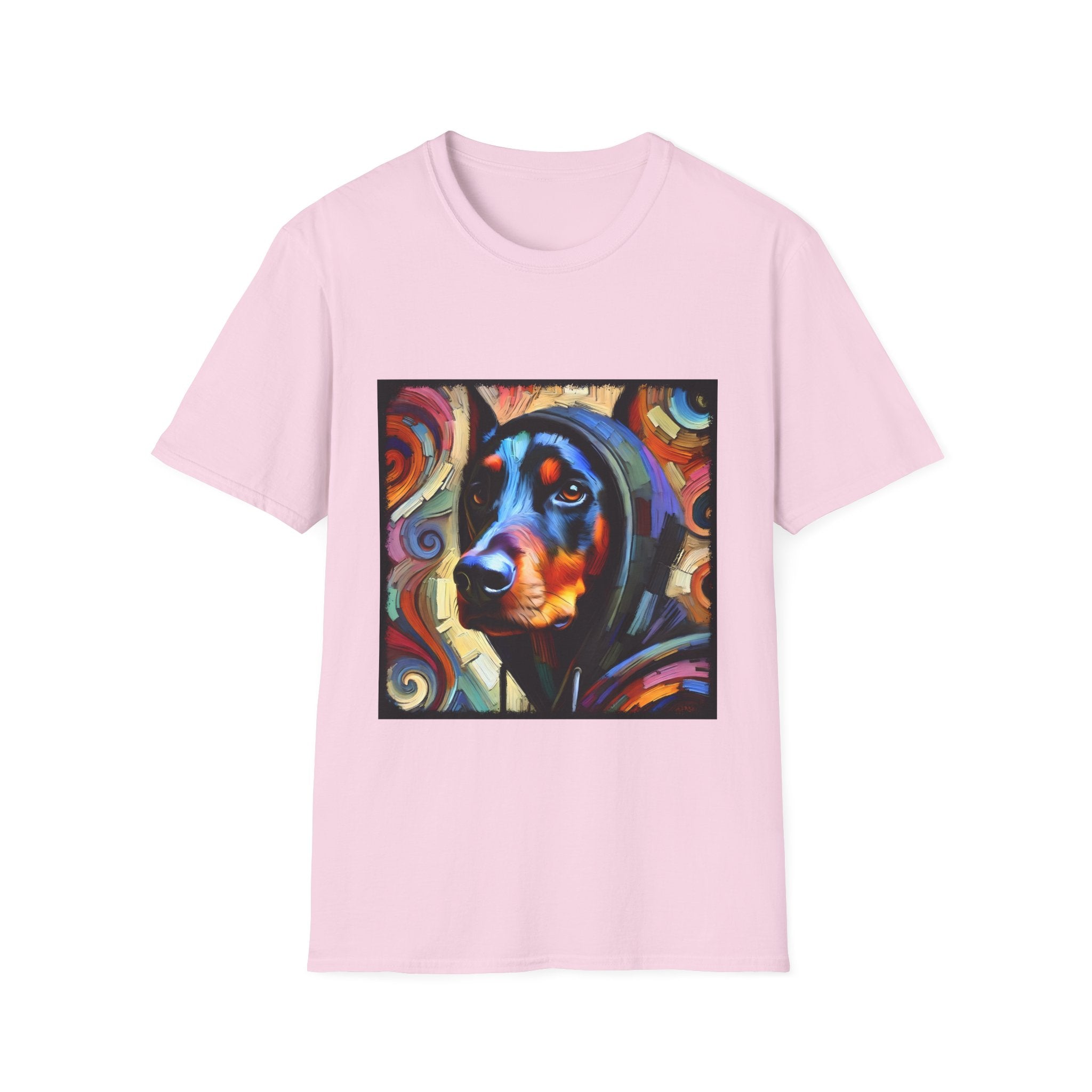 Doberman Pinscher Relaxed Swirl | Unisex Dog T-Shirt
