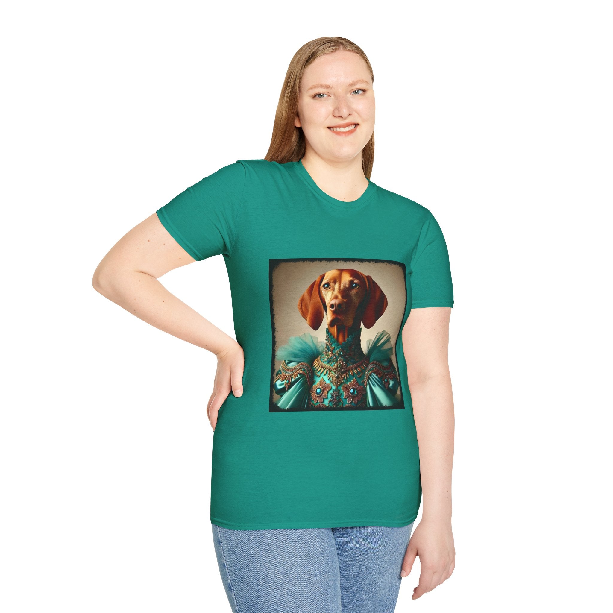 Vizsla Emerald Queen | Unisex Dog T-Shirt