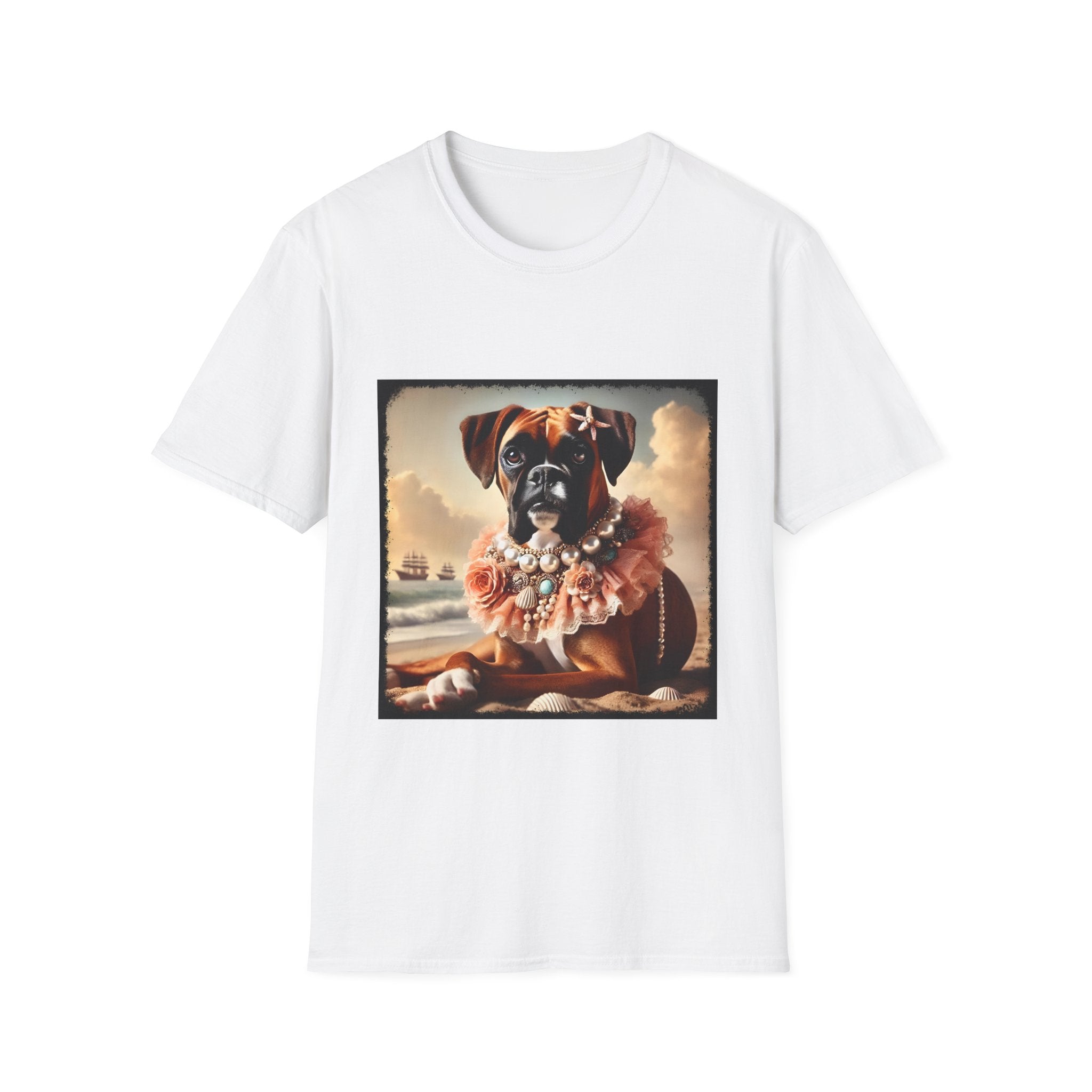 Boxer Beach Dreamer | Unisex Dog T-Shirt