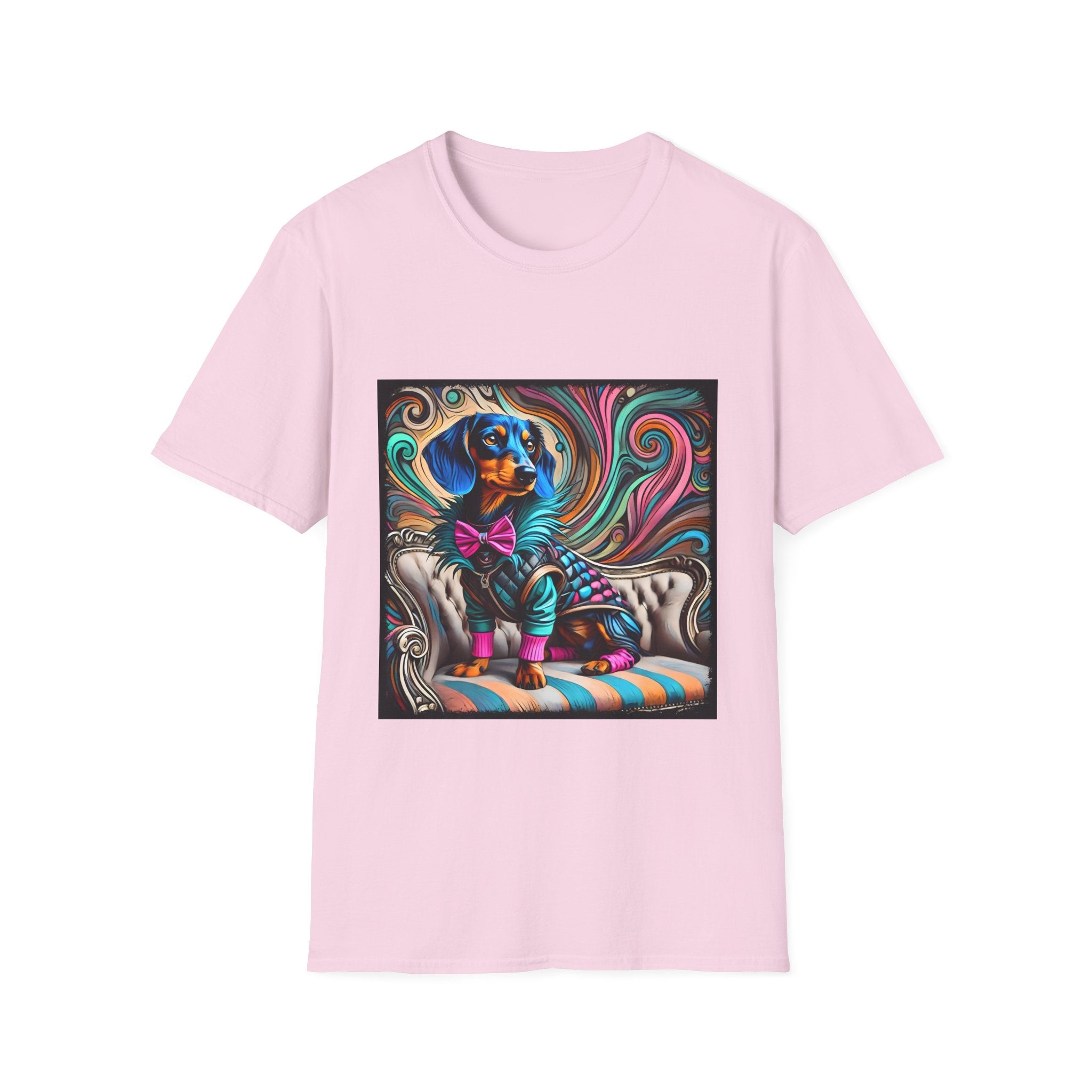 Dachshund Blue Rocker | Unisex Dog T-Shirt