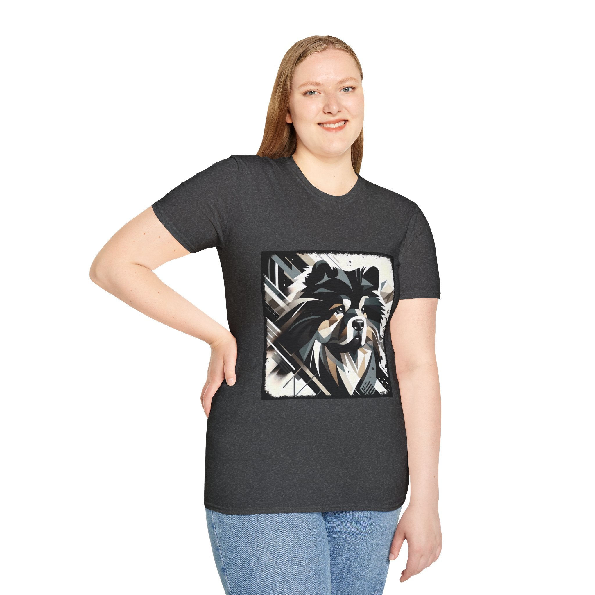 Chow Chow Bold Geometric | Unisex Dog T-Shirt