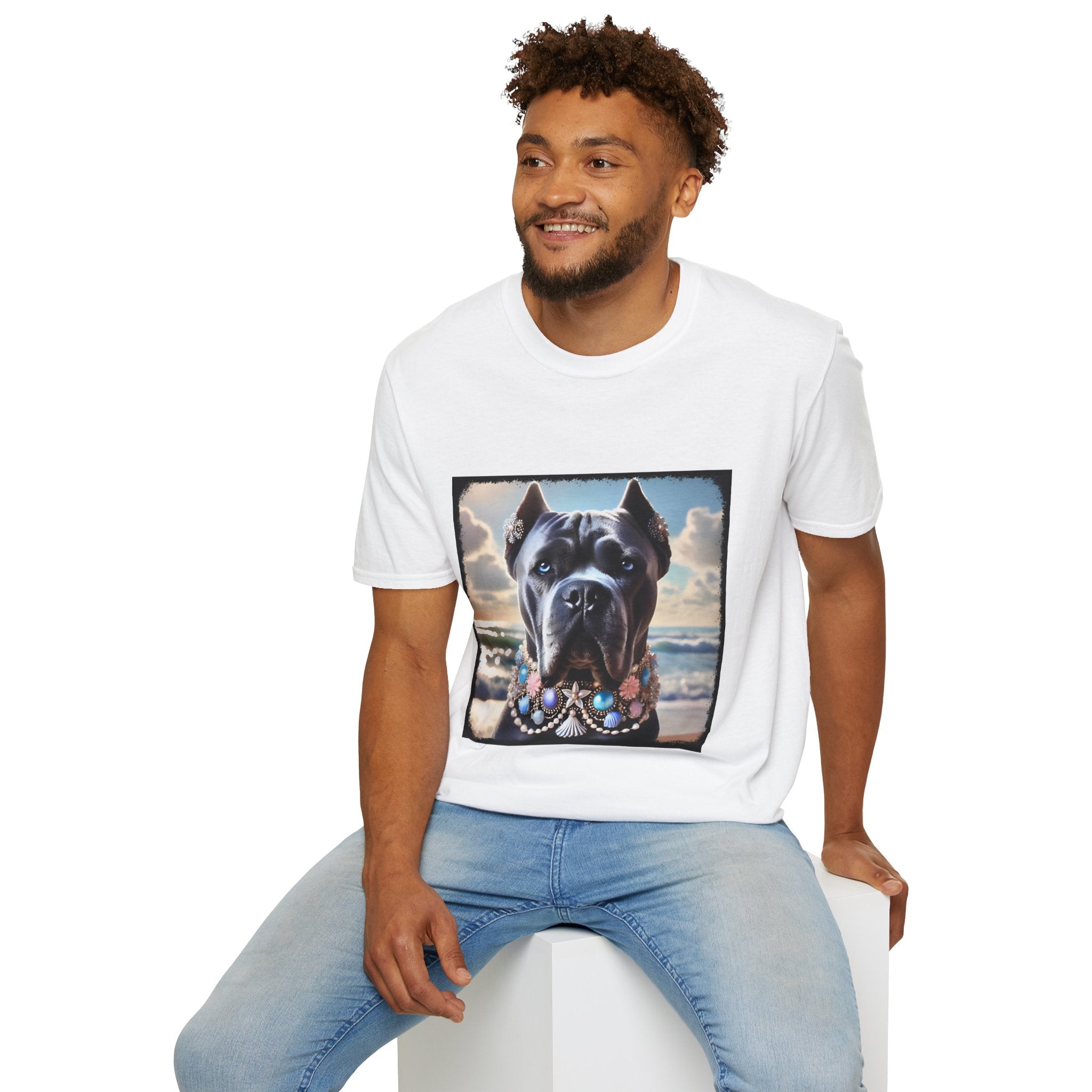 Cane Corso Beach Babe | Unisex Dog T-Shirt