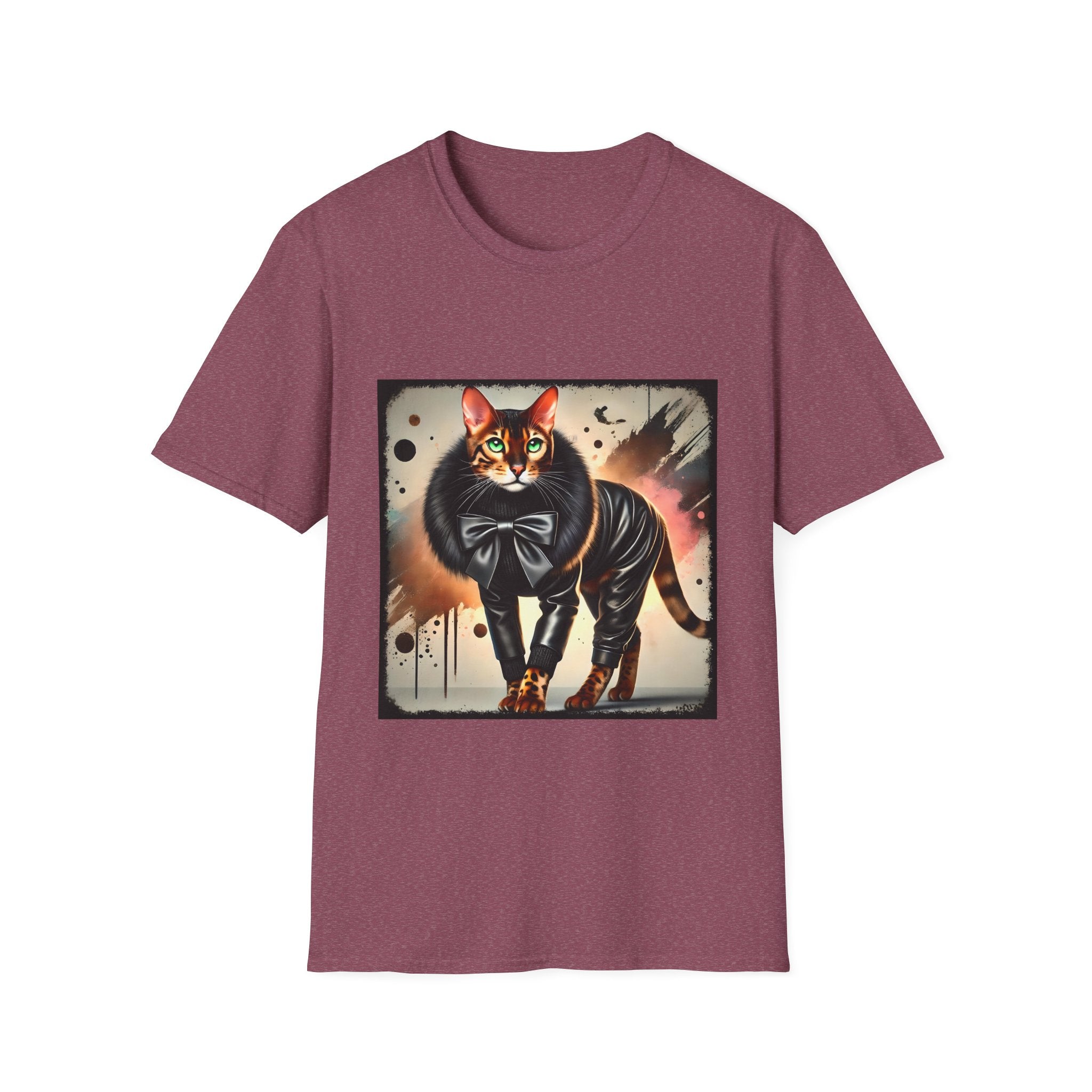 Bengal Cat Bold Muse | Unisex Cat T-Shirt