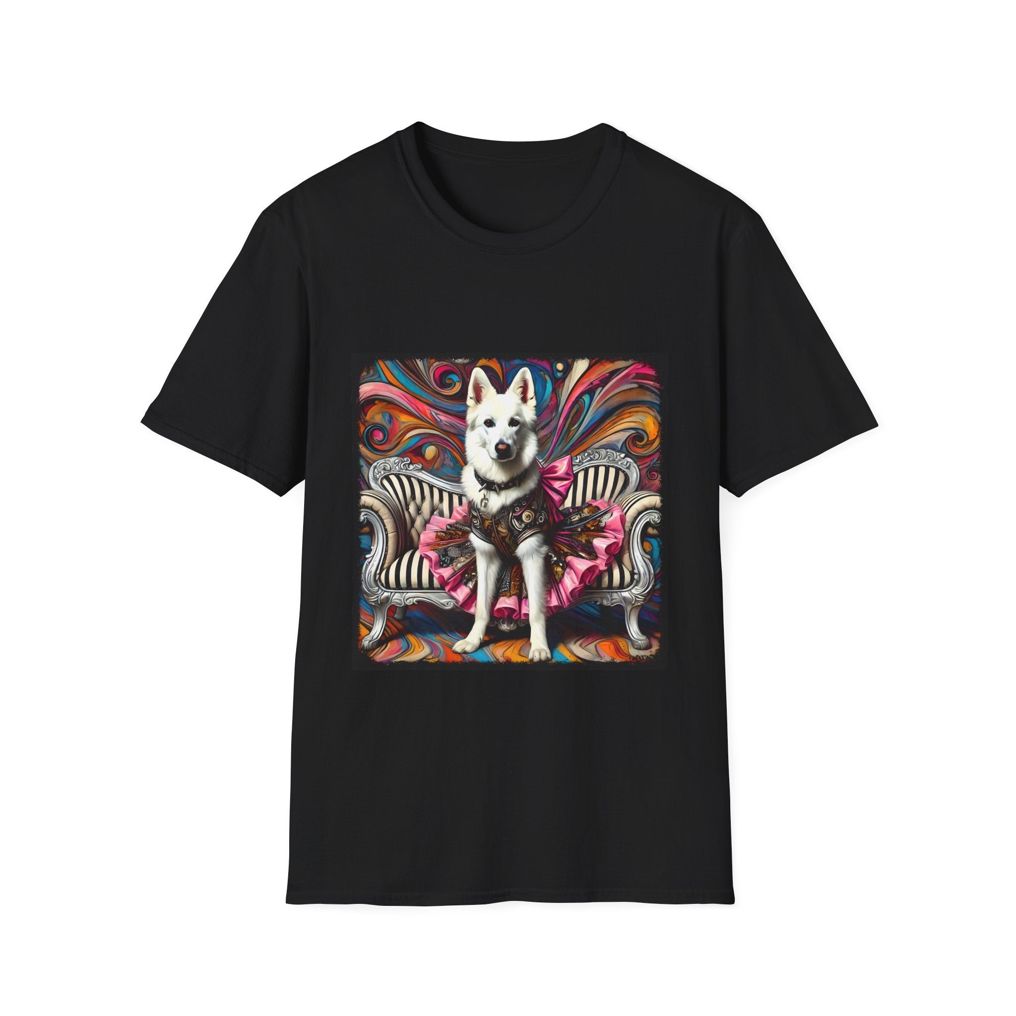 German Shepherd Pink Rocker | Unisex Dog T-Shirt