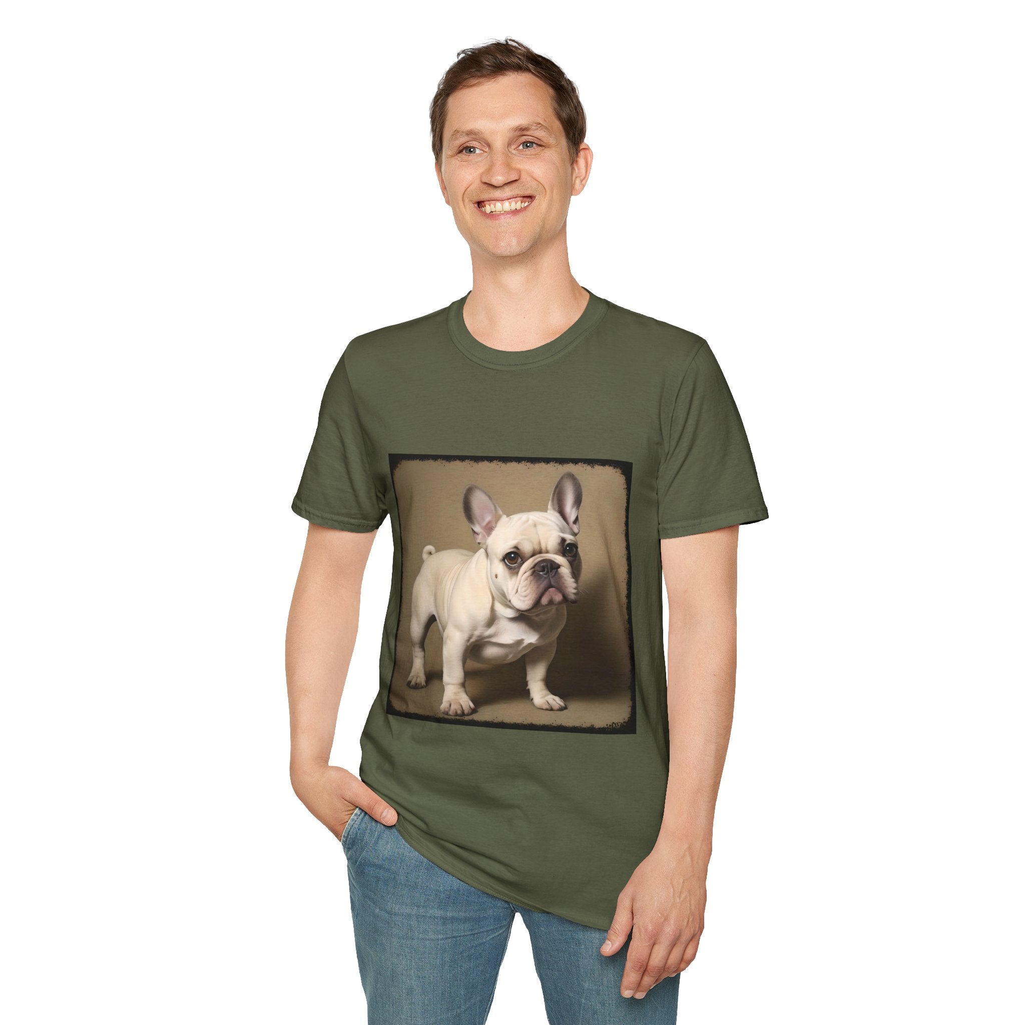 French Bulldog Sweet Portrait | Unisex Dog T-Shirt
