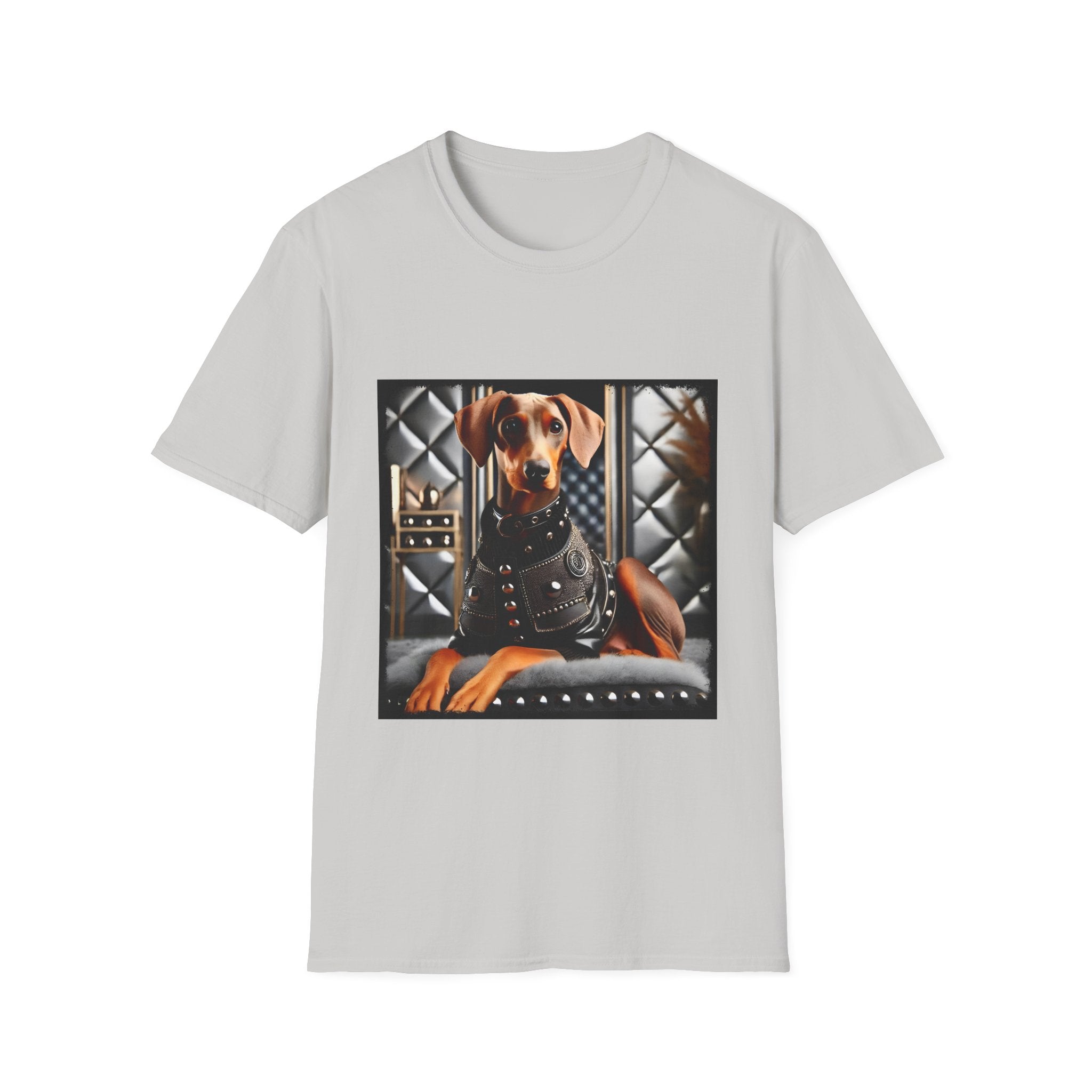 Doberman Pinscher Rock Rich | Unisex Dog T-Shirt