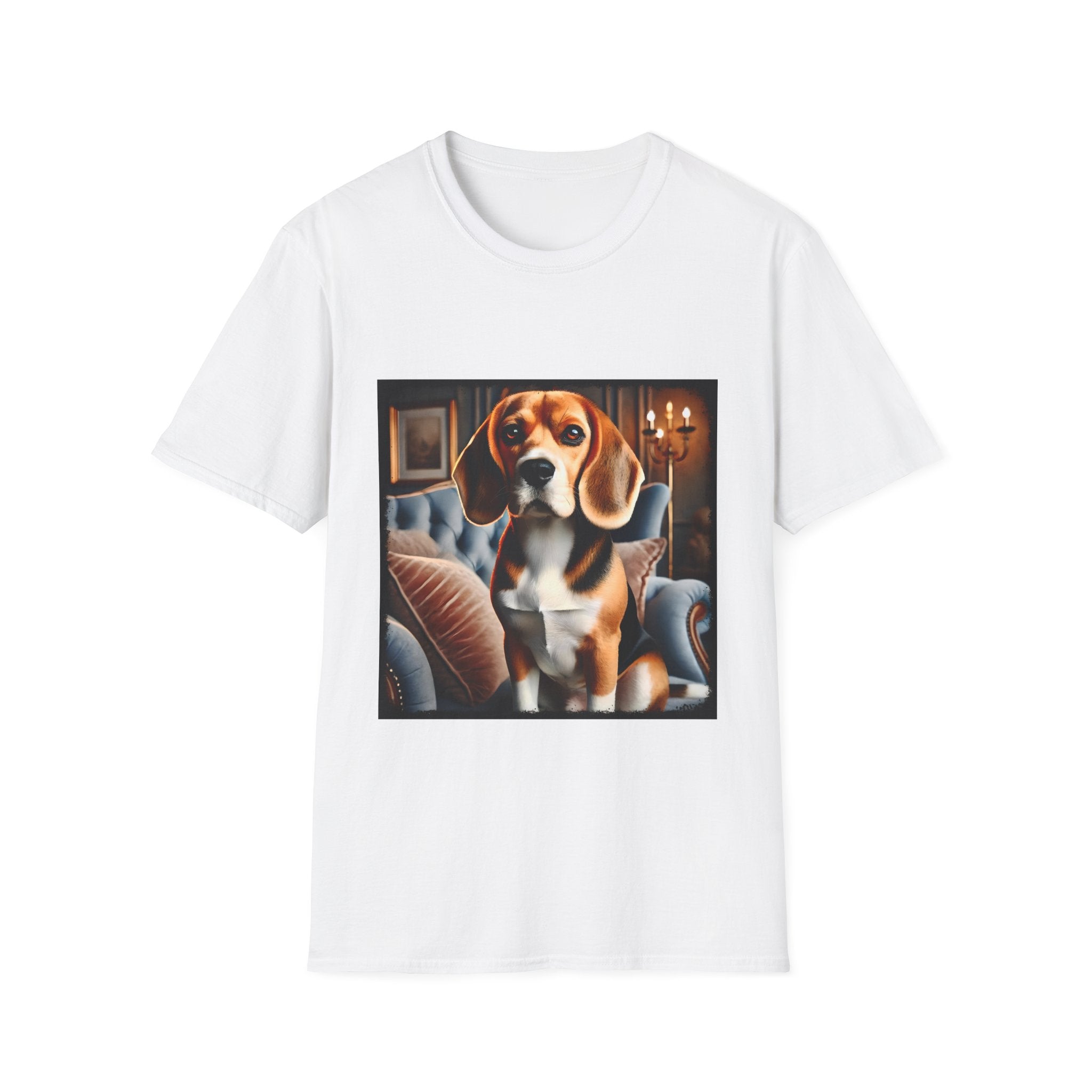 Beagle Poised Portrait | Unisex Dog T-Shirt