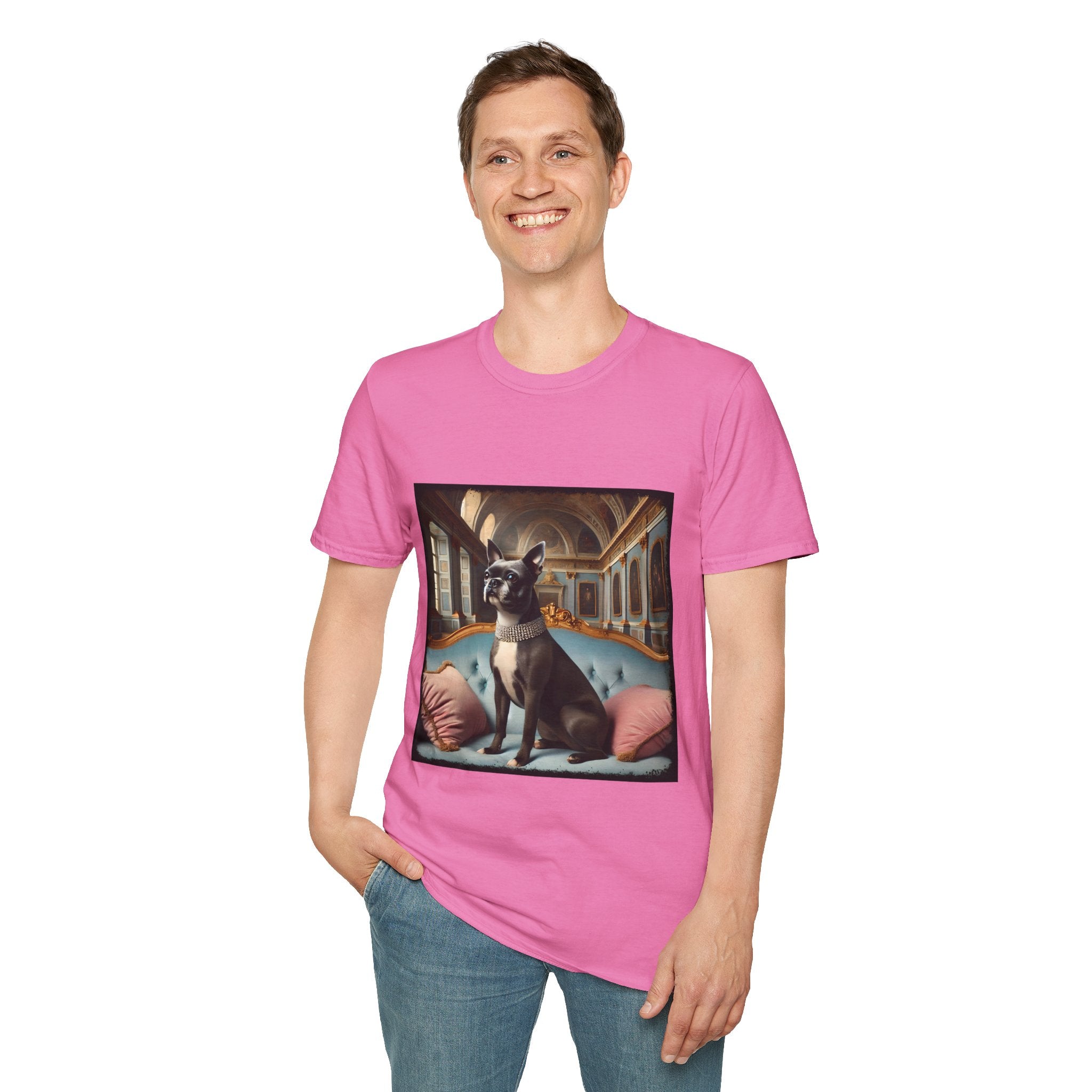 Boston Terrier Blue Baroness | Unisex Dog T-Shirt