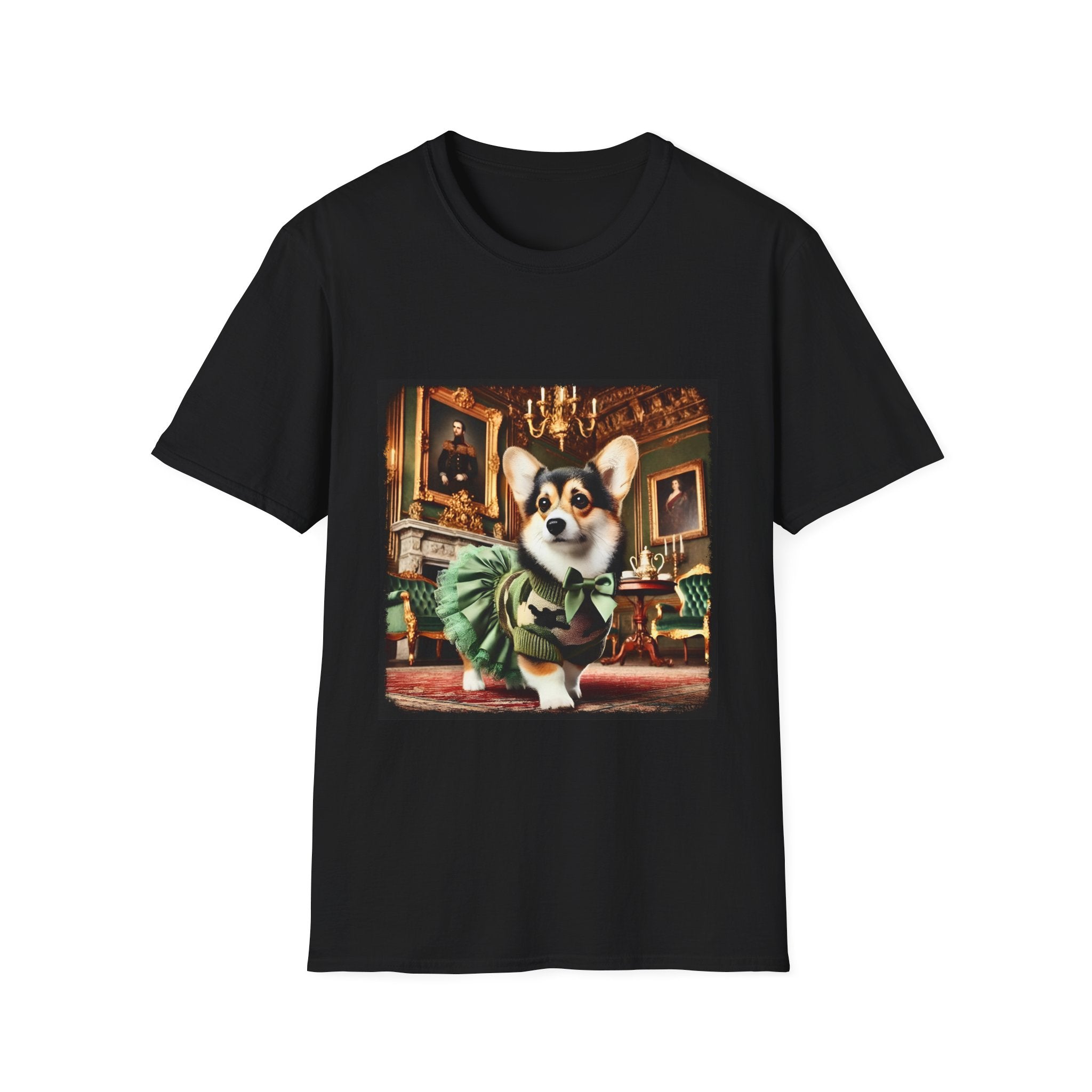 Pembroke Welsh Corgi Camo Glam | Unisex Dog T-Shirt