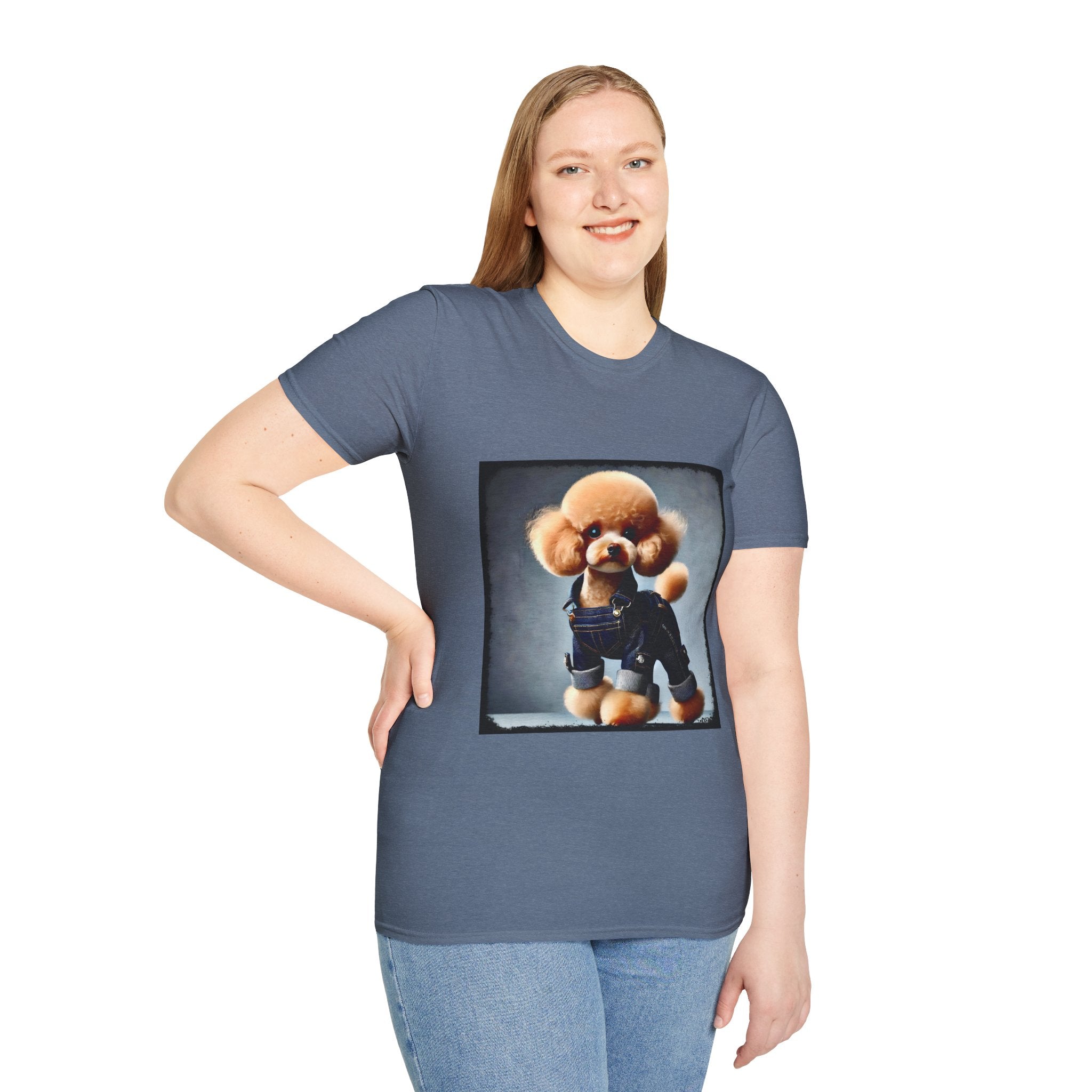 Poodle Denim Dream | Unisex Dog T-Shirt