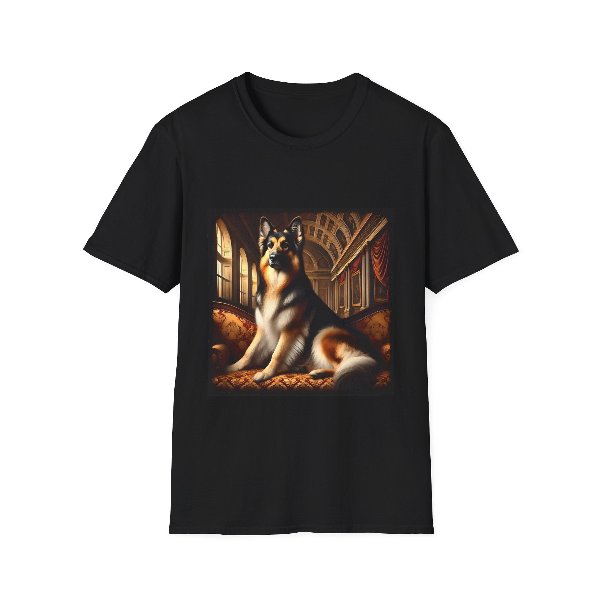 German Shepherd Dashing Duke | Unisex Dog T-Shirt