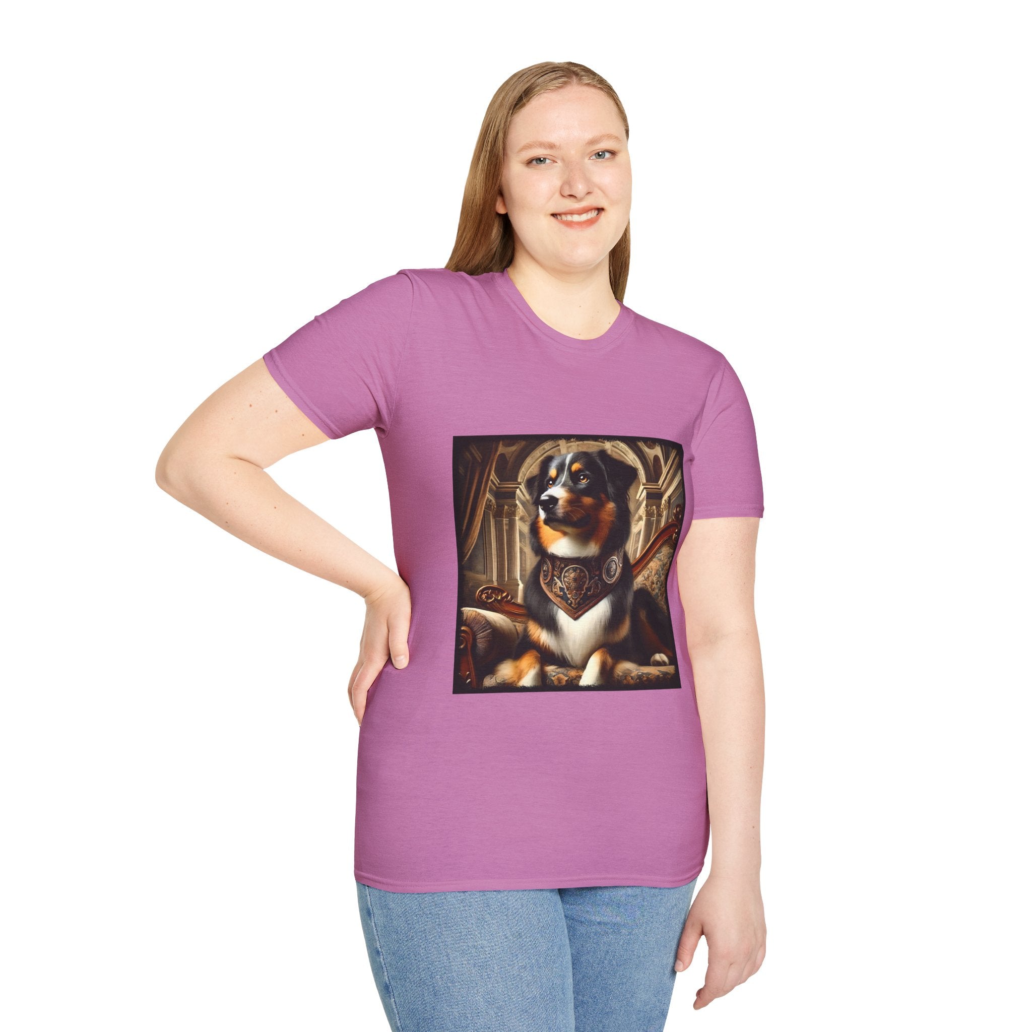 Australian Shepherd Posh Prince | Unisex Dog T-Shirt