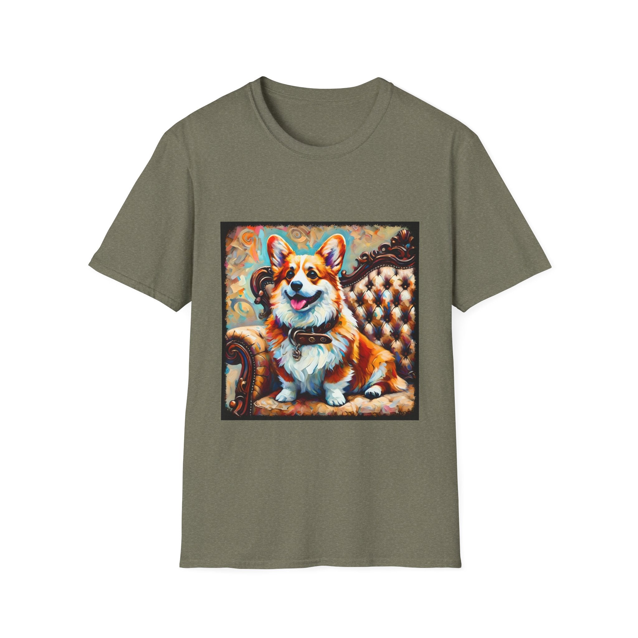 Pembroke Welsh Corgi Warm Swirl | Unisex Dog T-Shirt