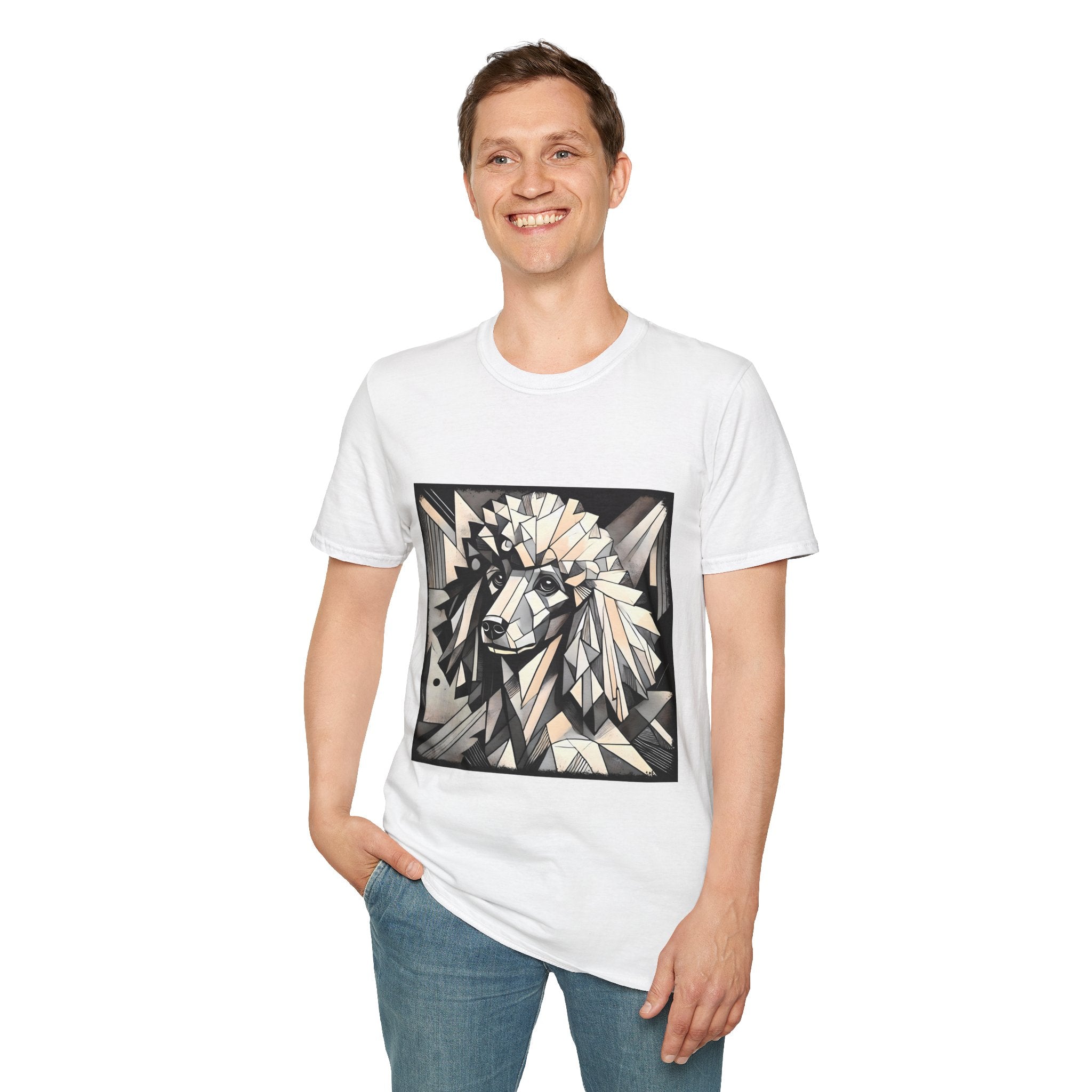 Poodle Geometric | Unisex Dog T-Shirt