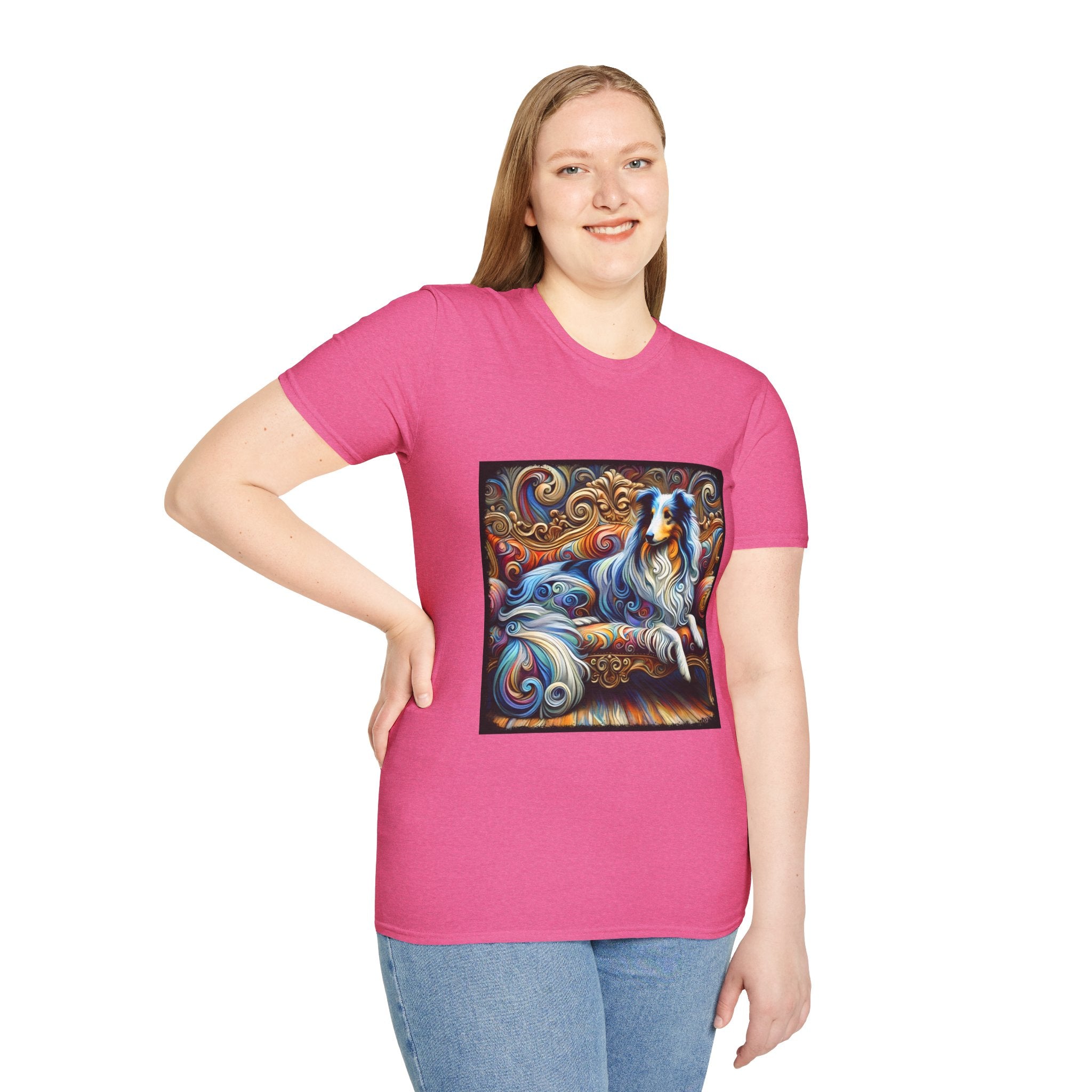 Collie Stunning Swirl | Unisex Dog T-Shirt