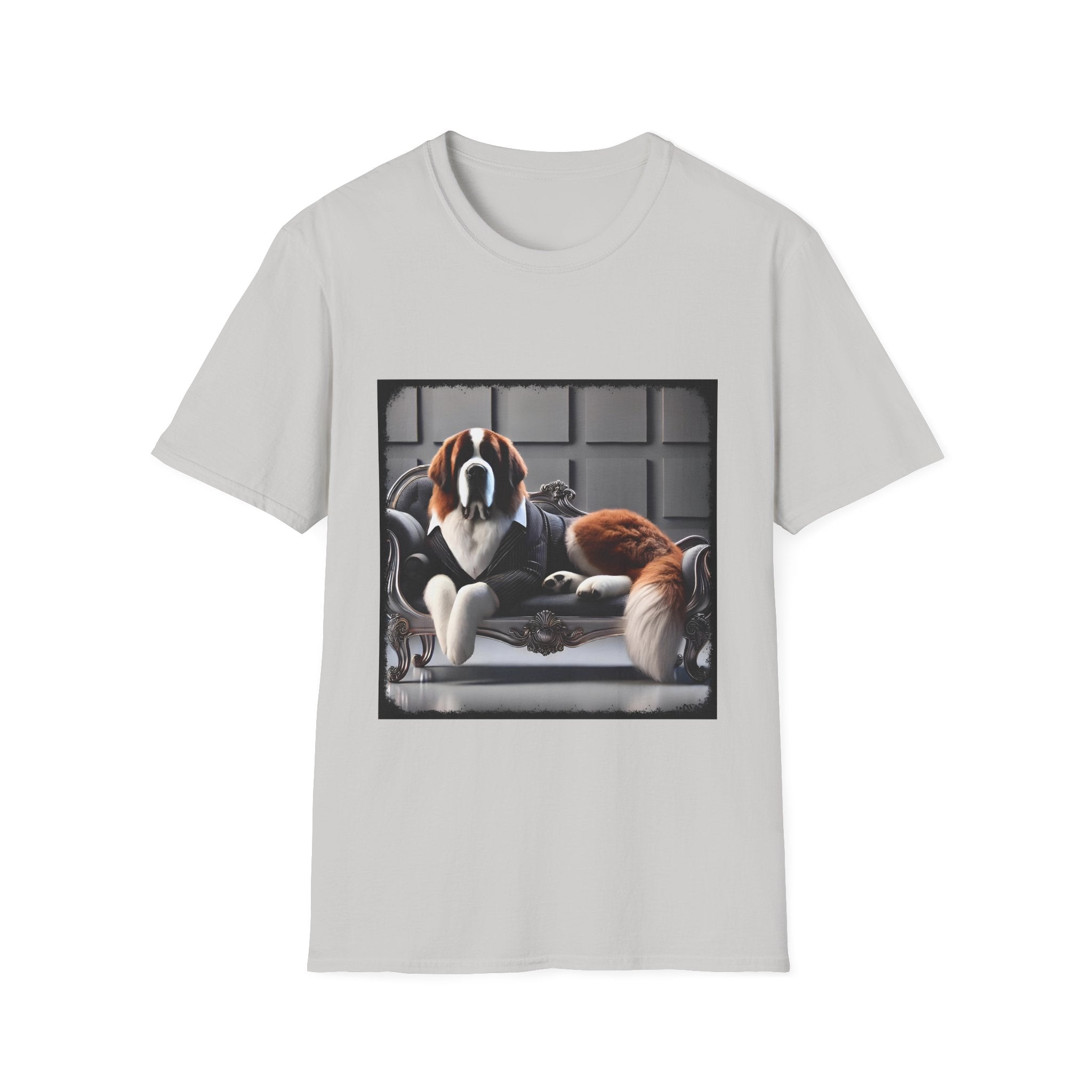 Saint Bernard Tux Luxe | Unisex Dog T-Shirt