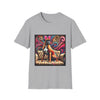Boxer Pink Bow Swirl | Unisex Dog T-Shirt