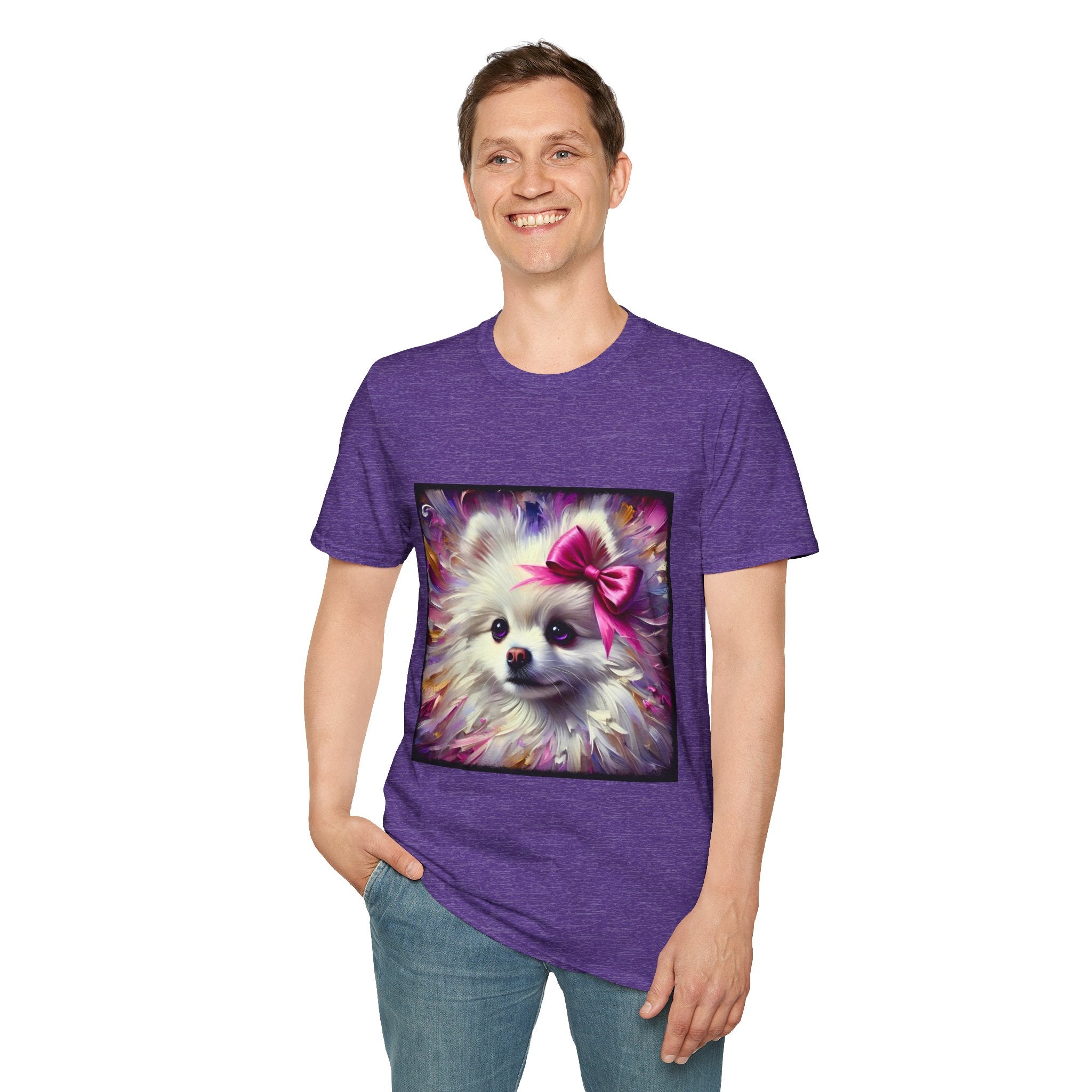 Pomeranian Beautiful Classic  | Unisex Dog T-Shirt