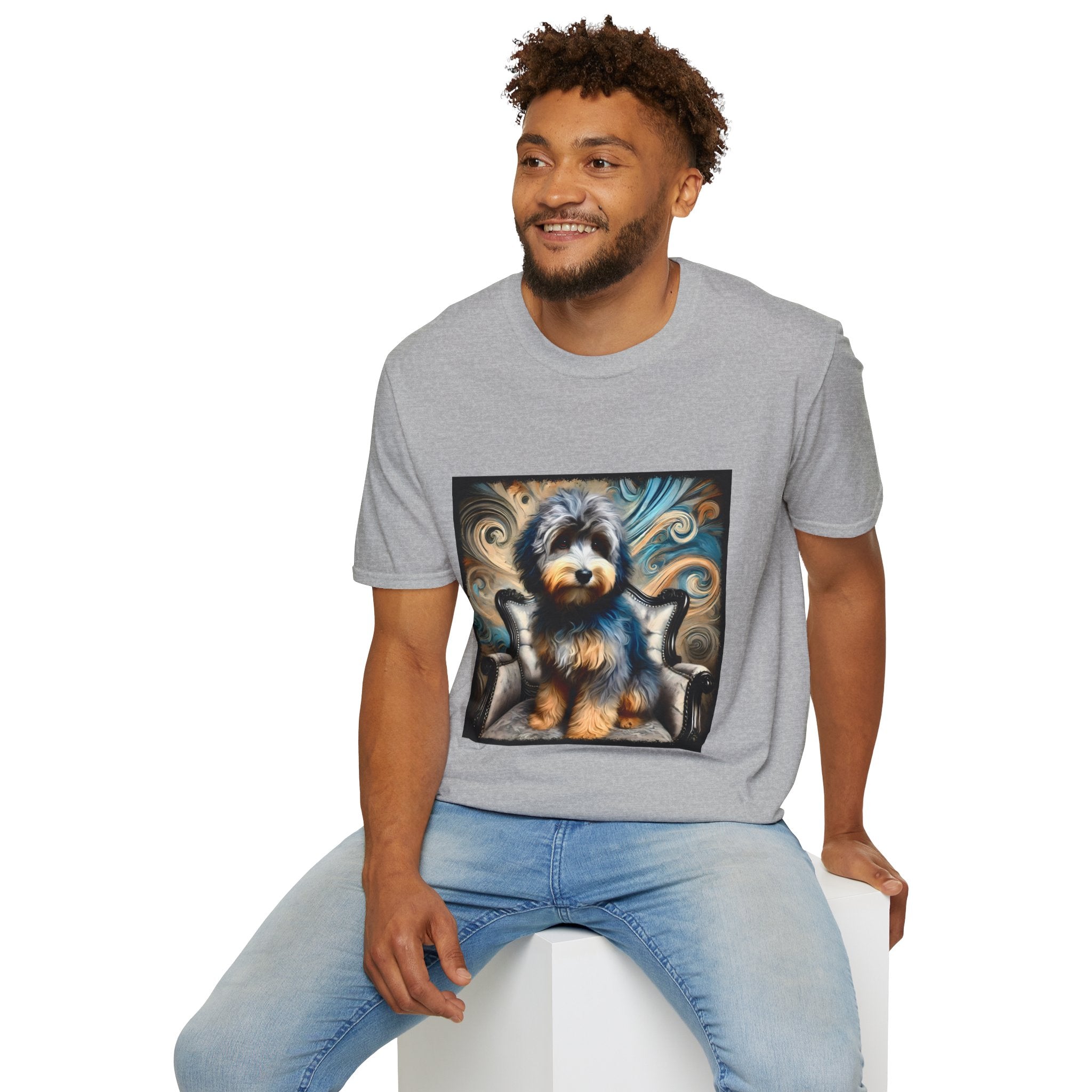 Aussiedoodle Ethereal Swirl | Unisex Dog T-Shirt