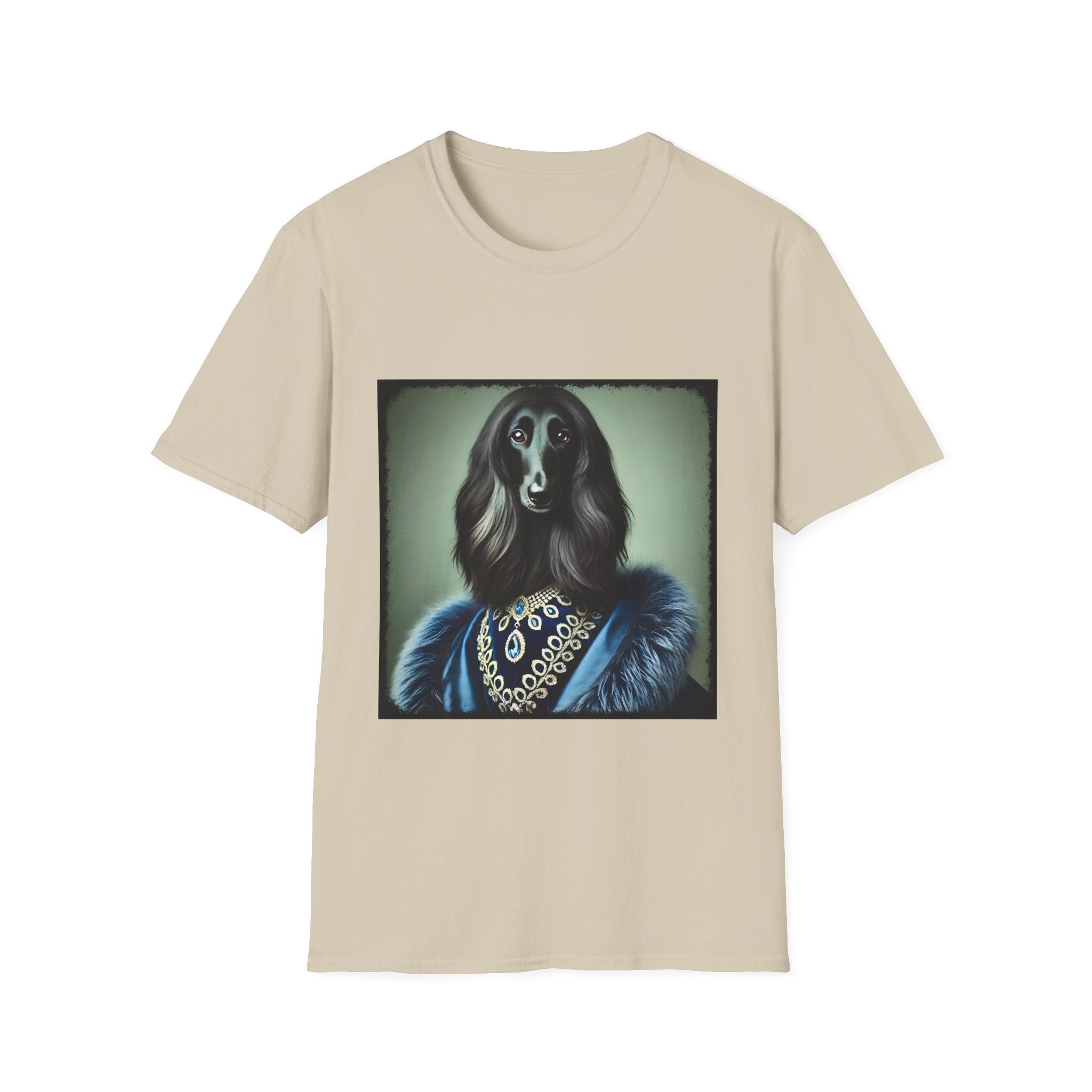 Afghan Hound Blue Belle | Unisex Dog T-Shirt