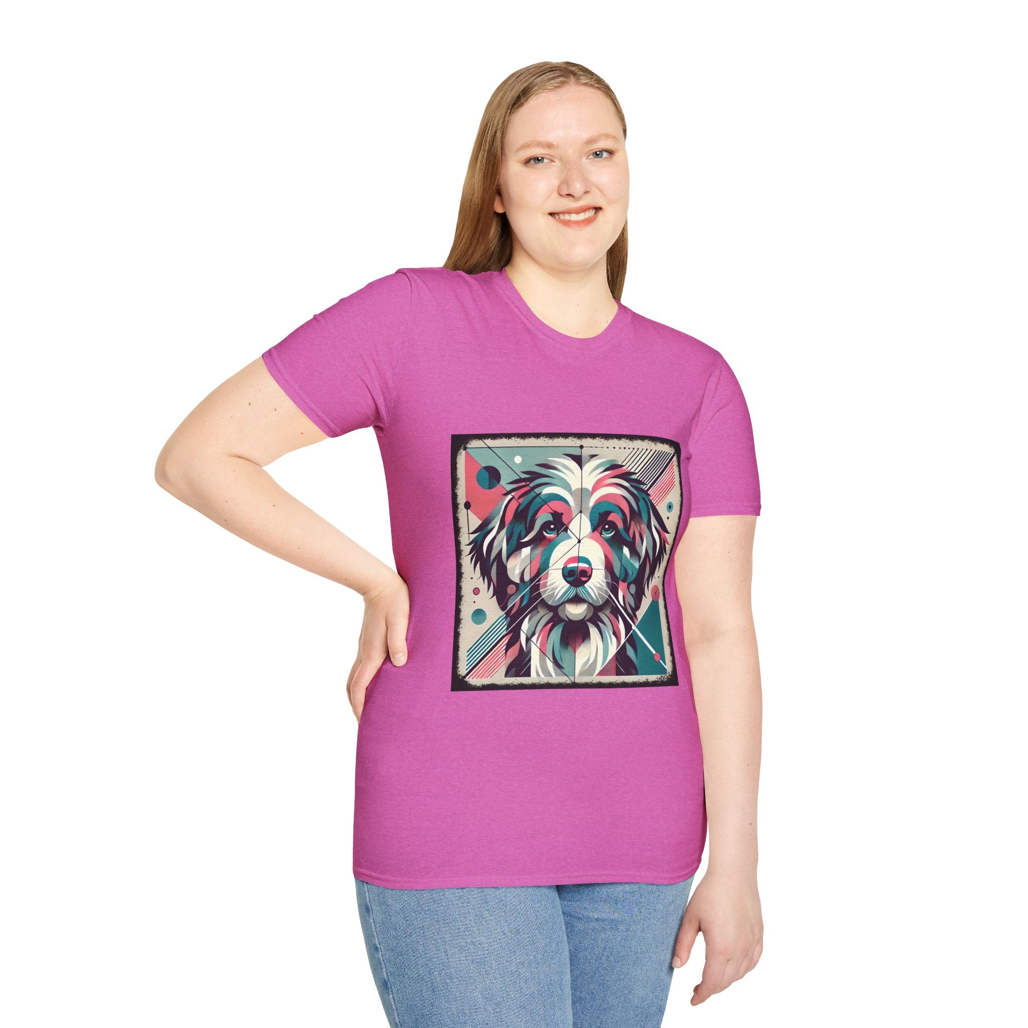 Goldendoodle Bold Geometric | Unisex Dog T-Shirt