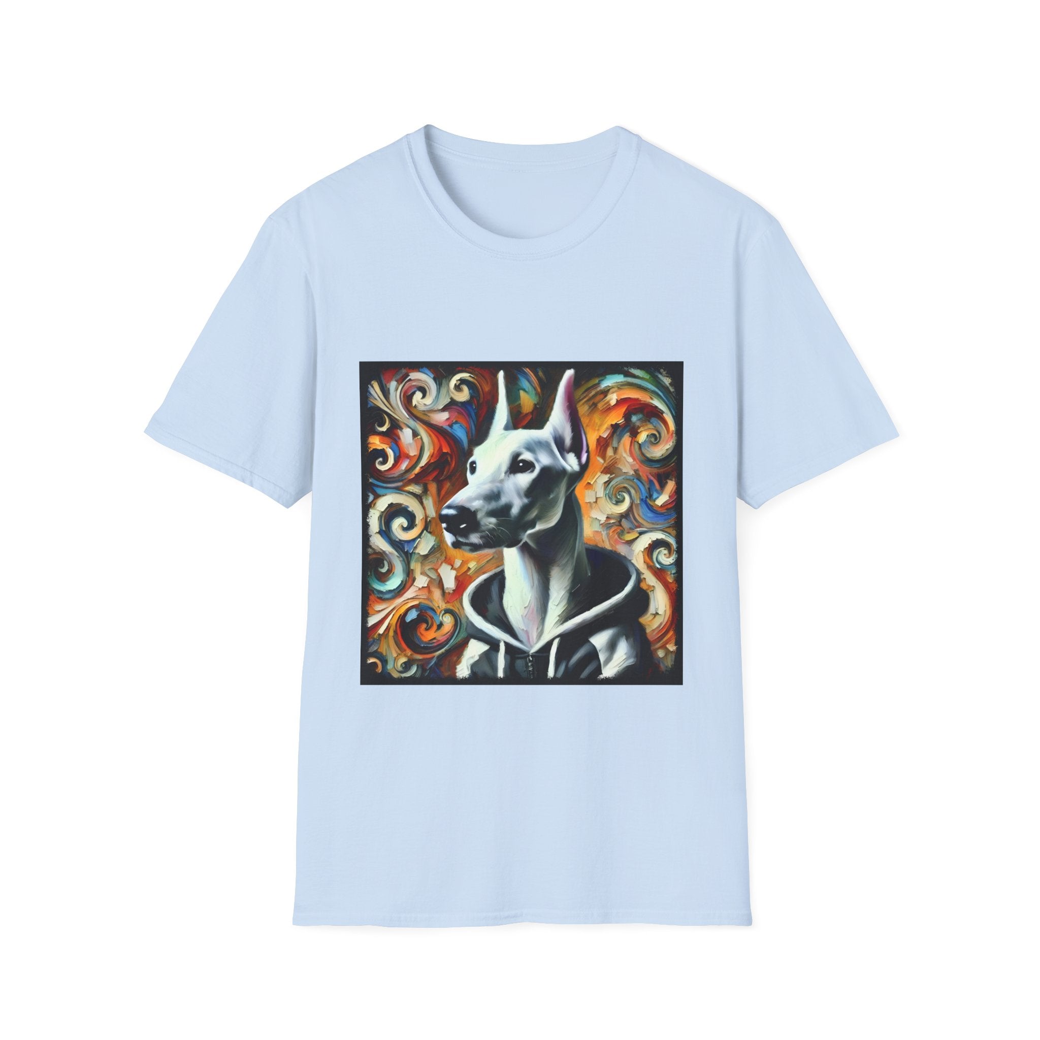 Doberman Pinscher Street Swirl | Unisex Dog T-Shirt