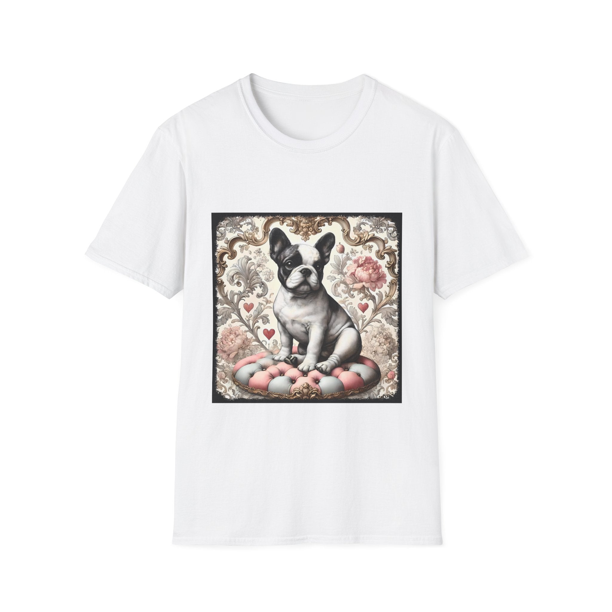 French Bulldog Antique Chic | Unisex Dog T-Shirt
