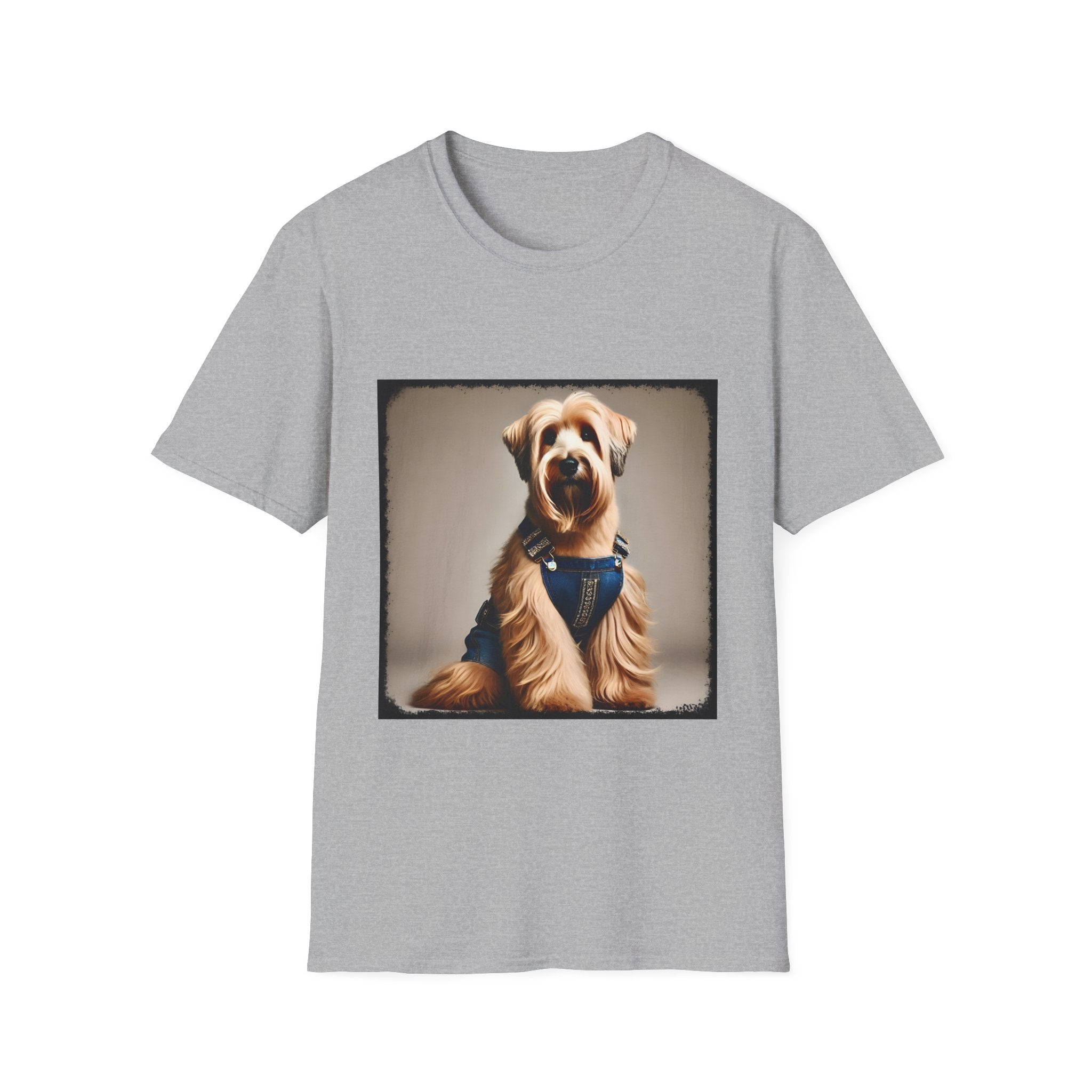 Wheaten Terrier Denim Doll | Unisex Dog T-Shirt