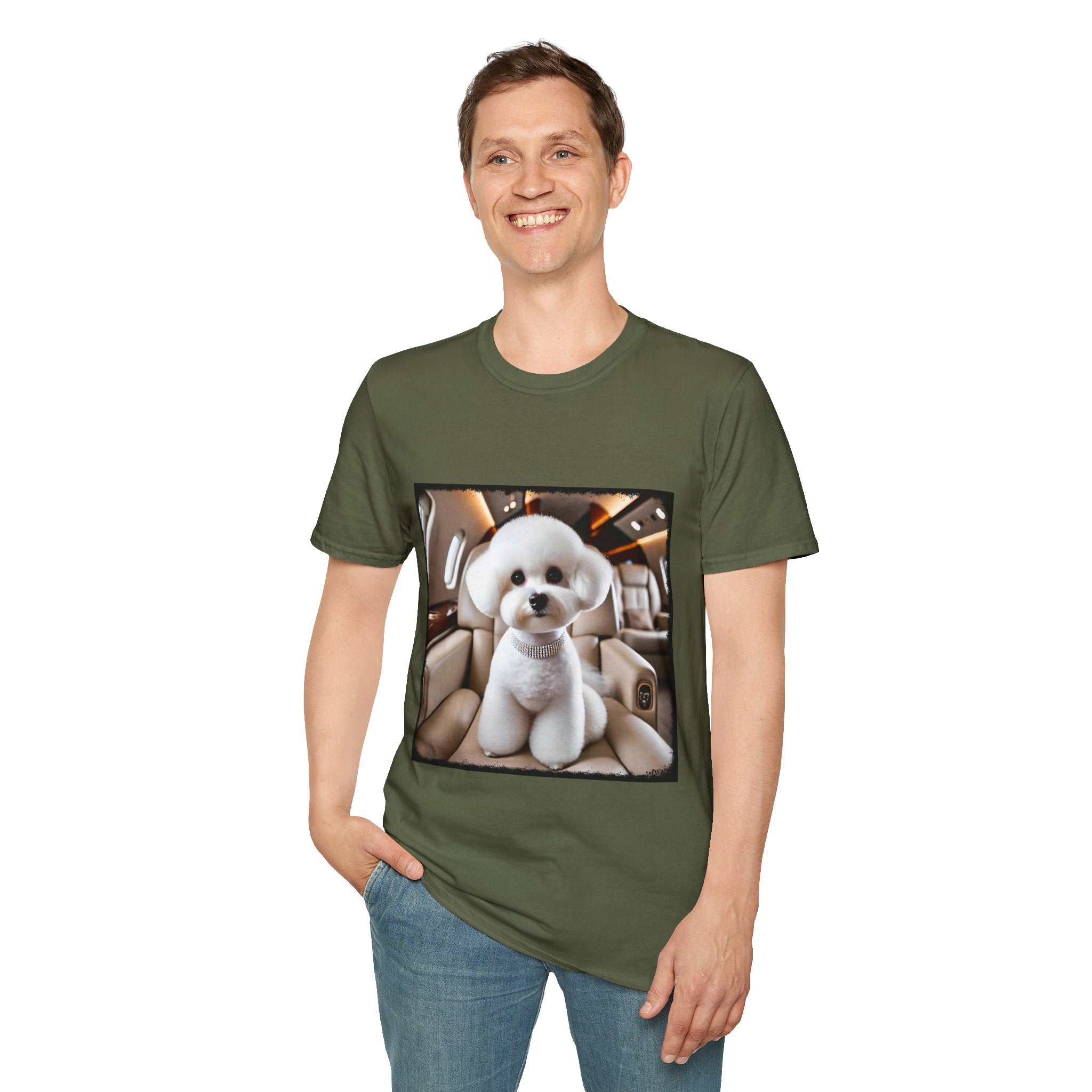 Bichon Frise Passport Pup | Unisex Dog T-Shirt